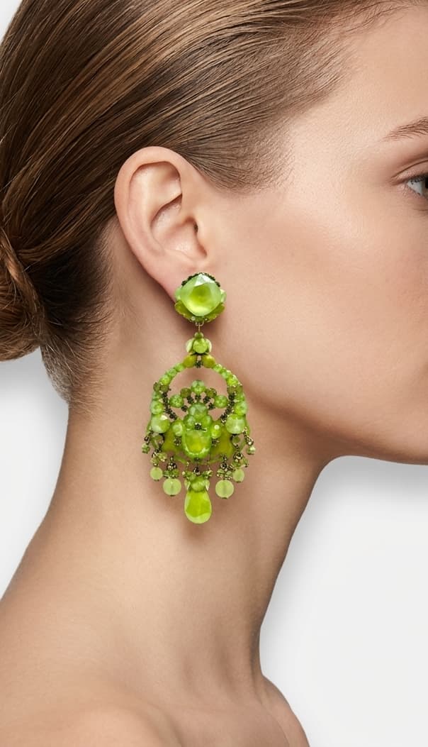 Pendientes Gala Peridoto