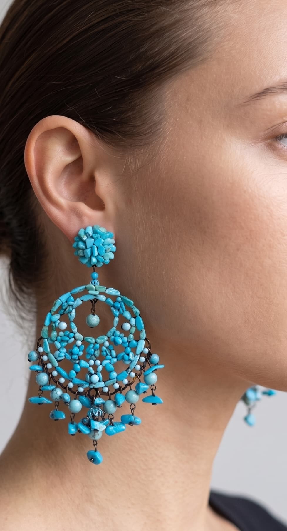 Pendientes Filigrana Coral
