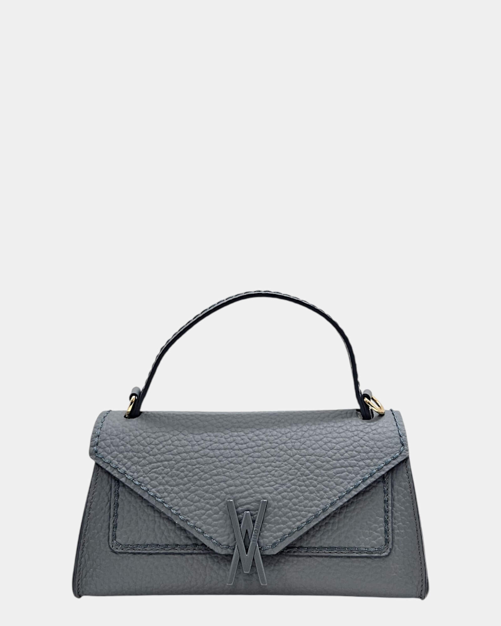 Bolso piel Queen cielo