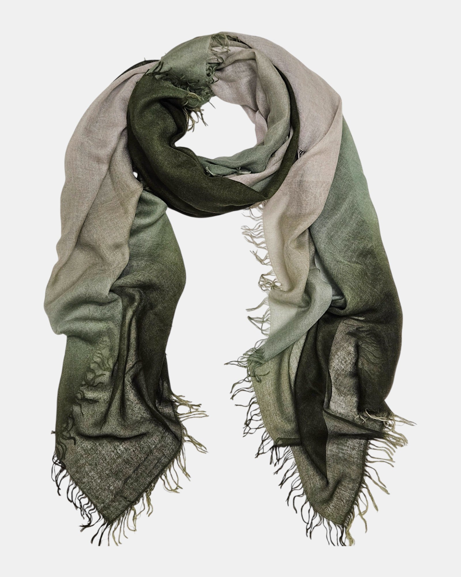 Fular cashmere y seda degradado Enrichetta