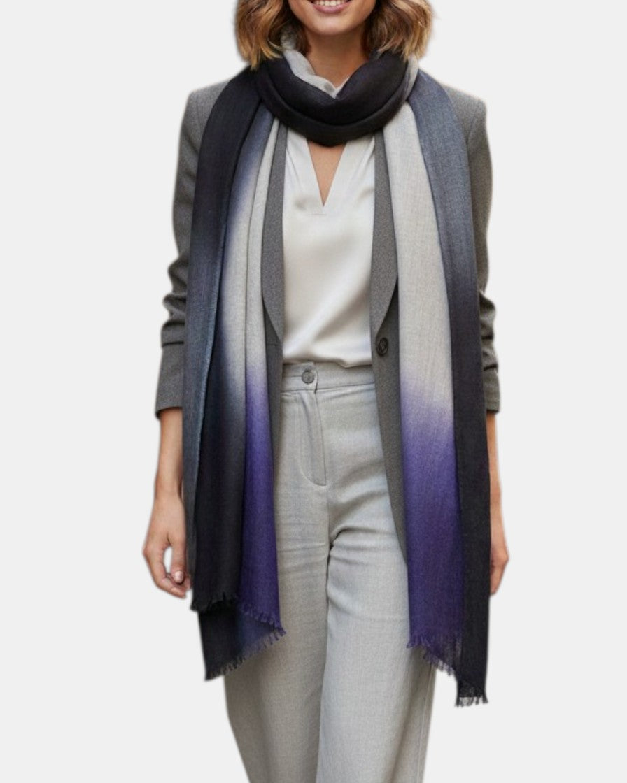 Fular Giudy cashmere degradado