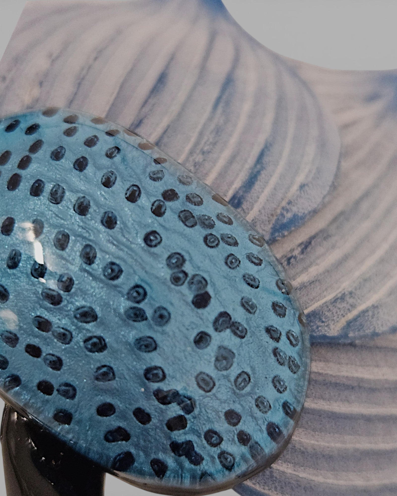 Broche Escultural "Loto Imperial"