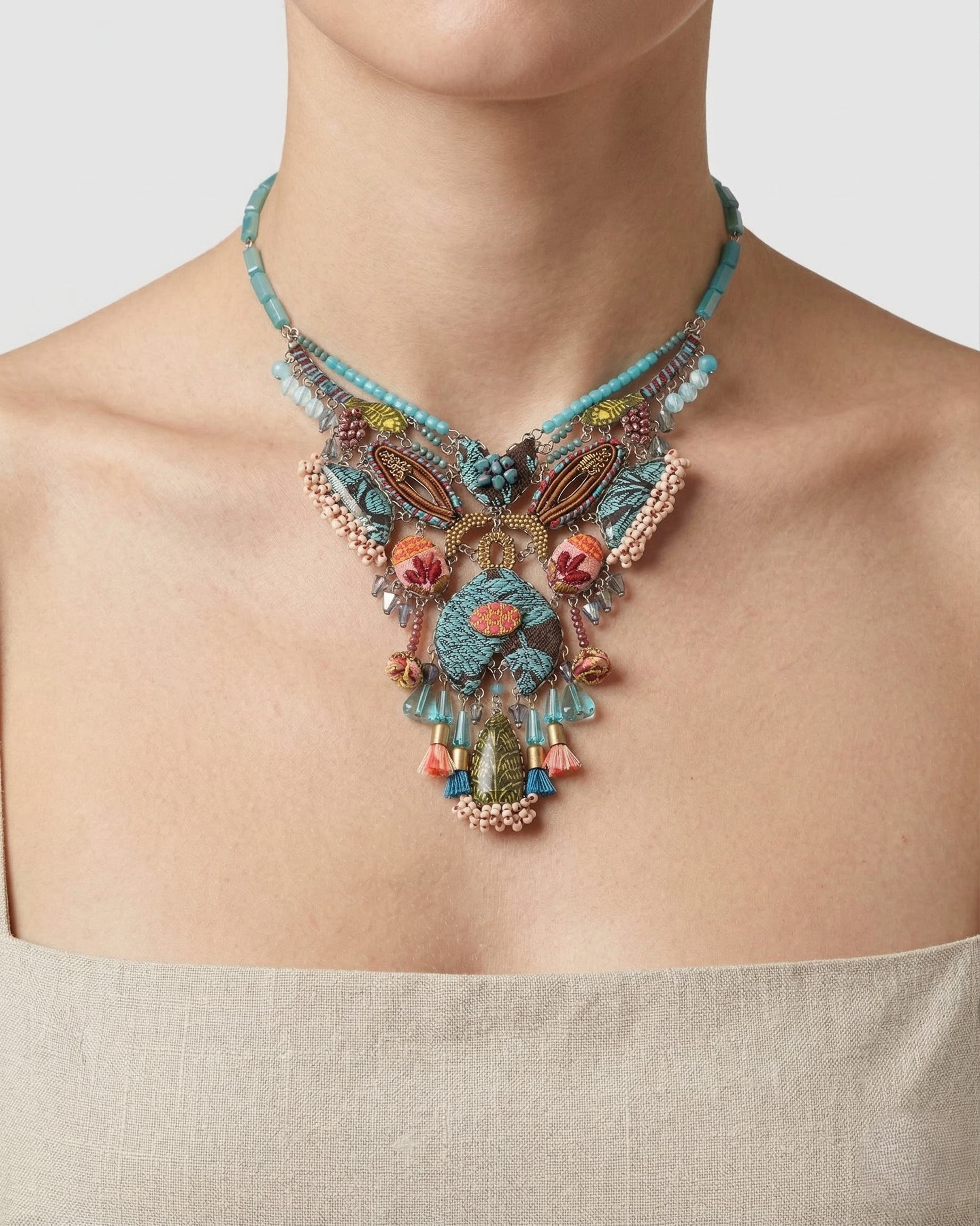 Collar corto Summer Skies boho-chic