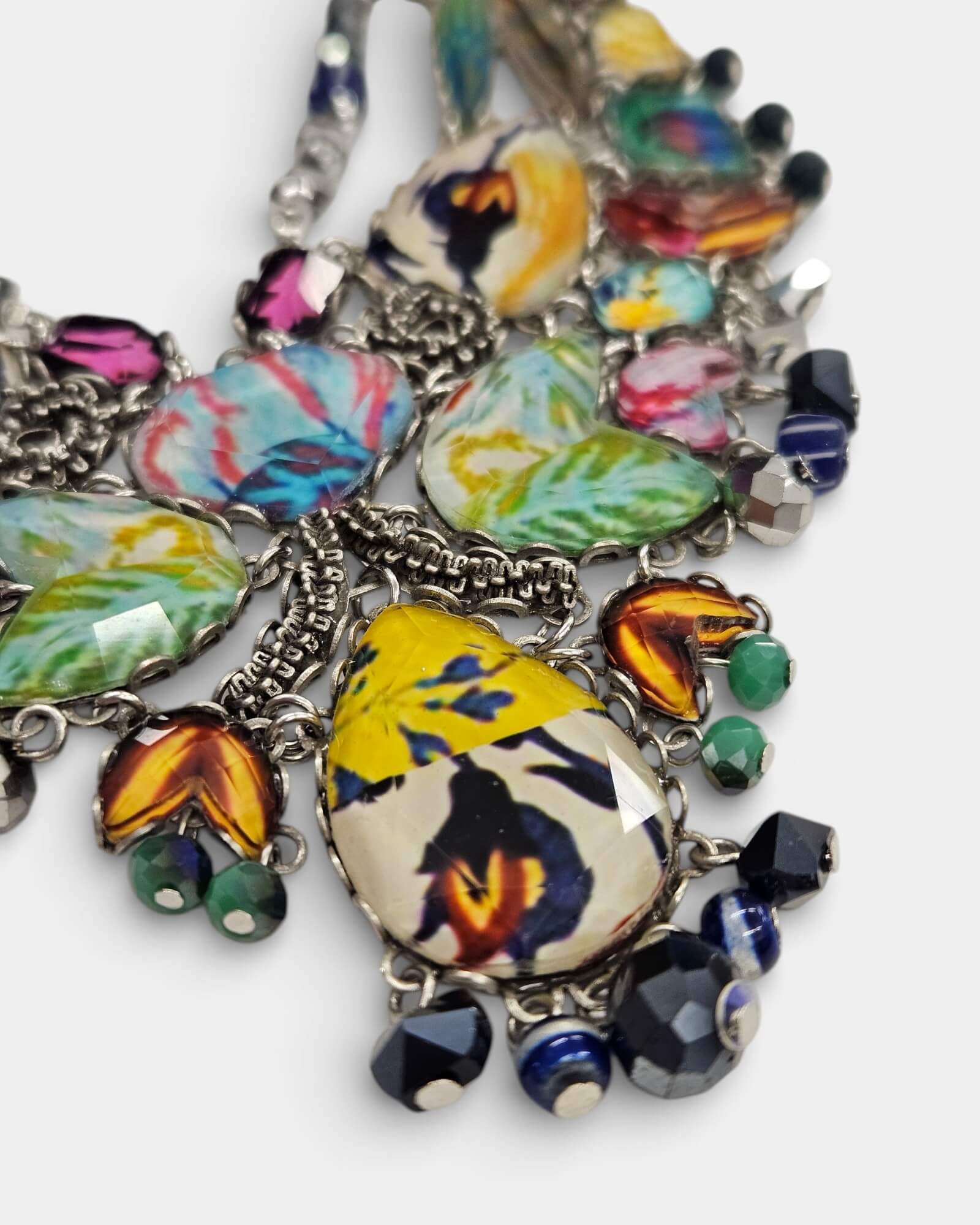 Collar corto Arcoíris cristal