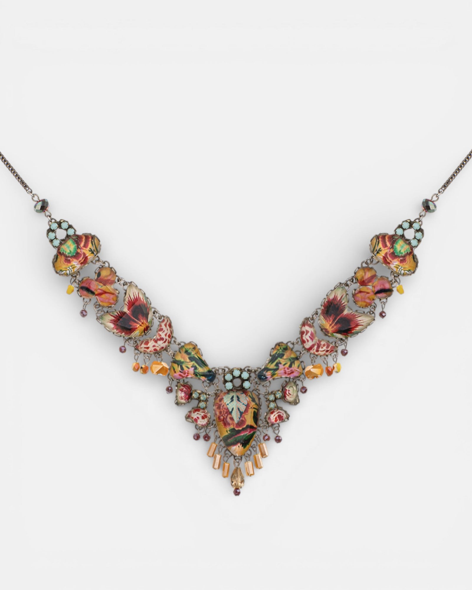 Collar de Cristal Girasol