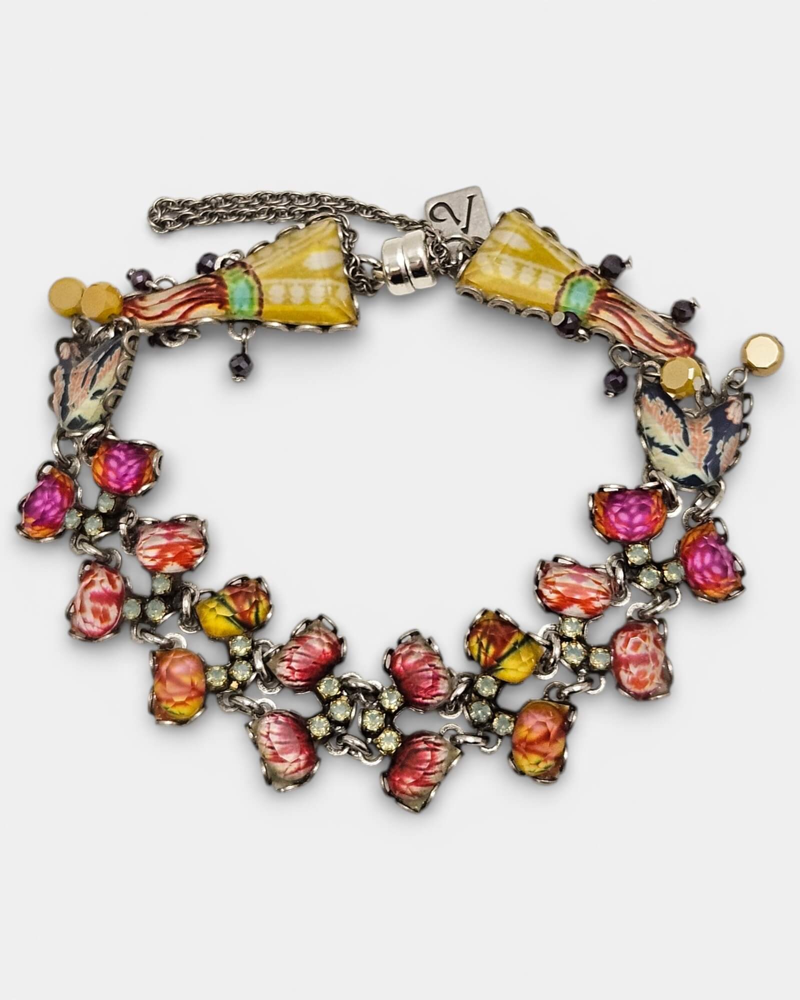 Pulsera de Cristal Caléndula