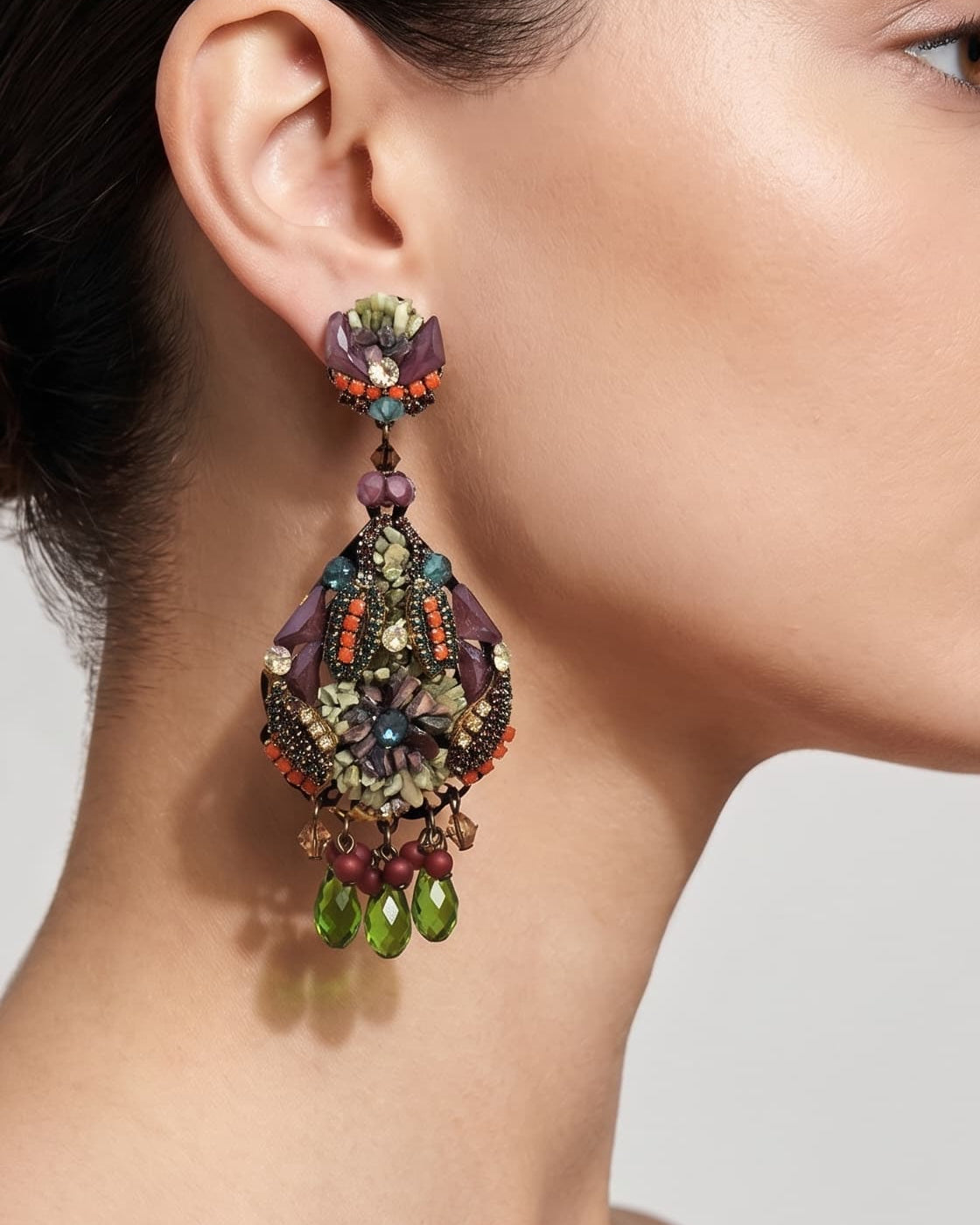 Pendientes Mosaico de Toscana