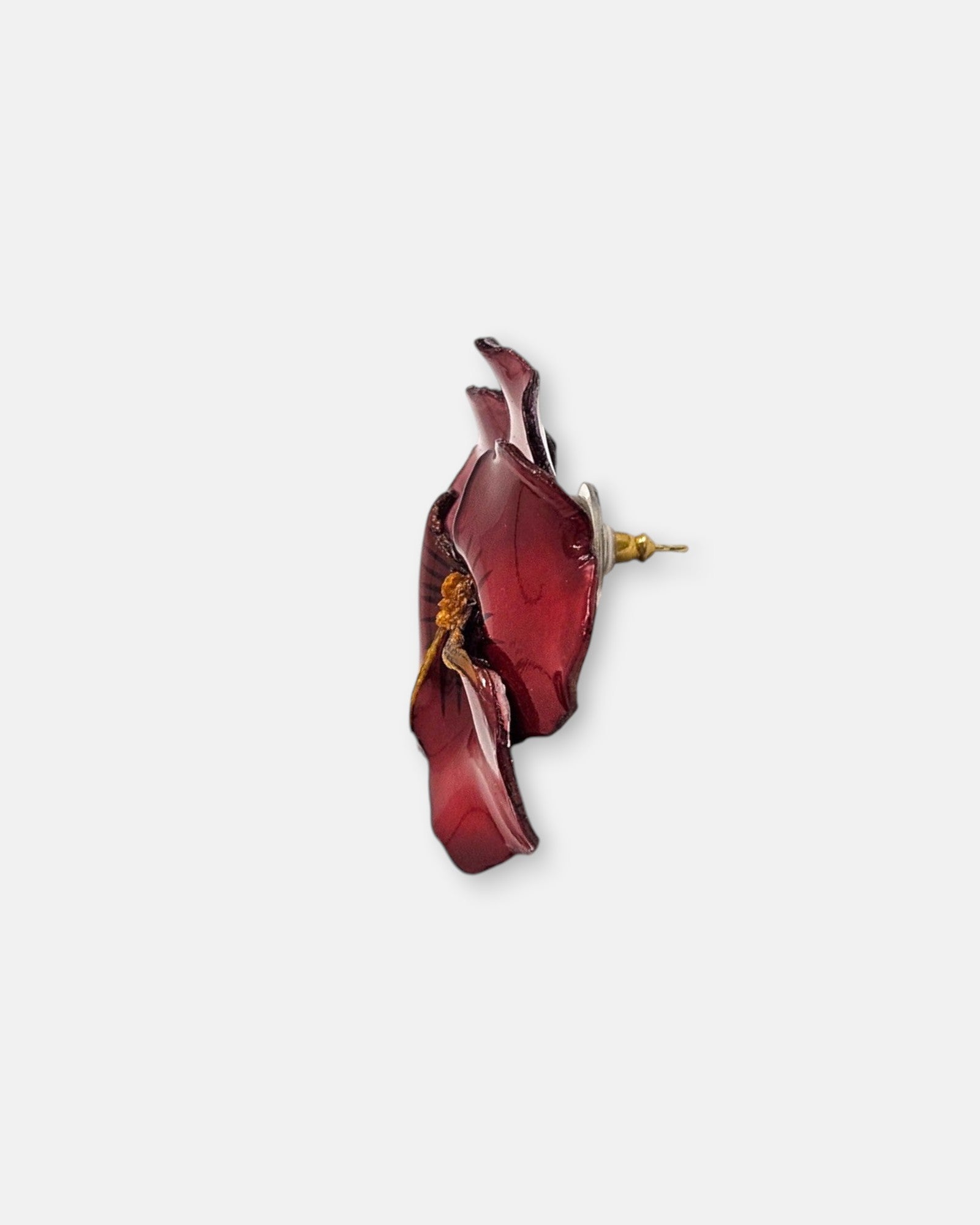 Pendientes Pensée Rubis
