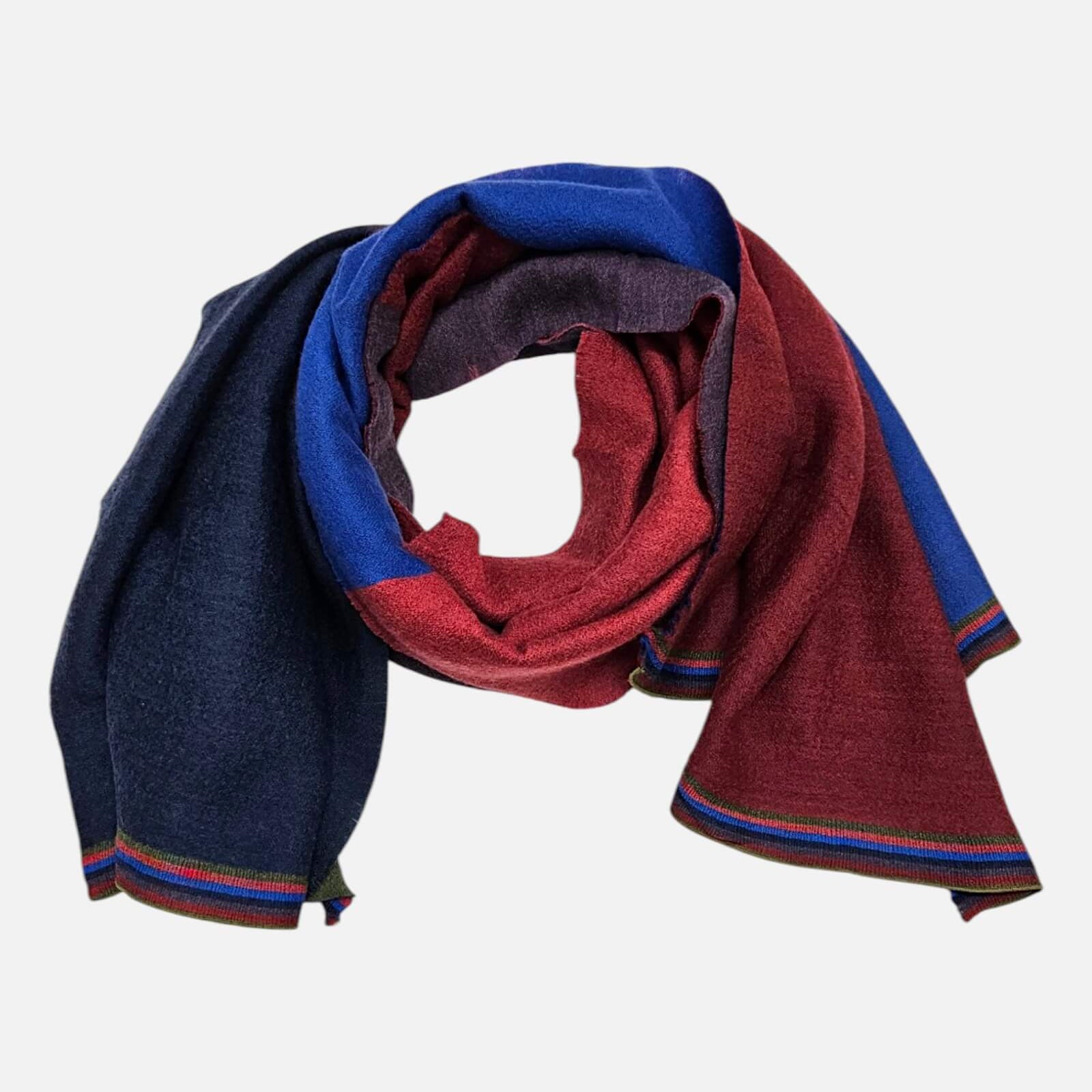 Foulard Block Oltremare