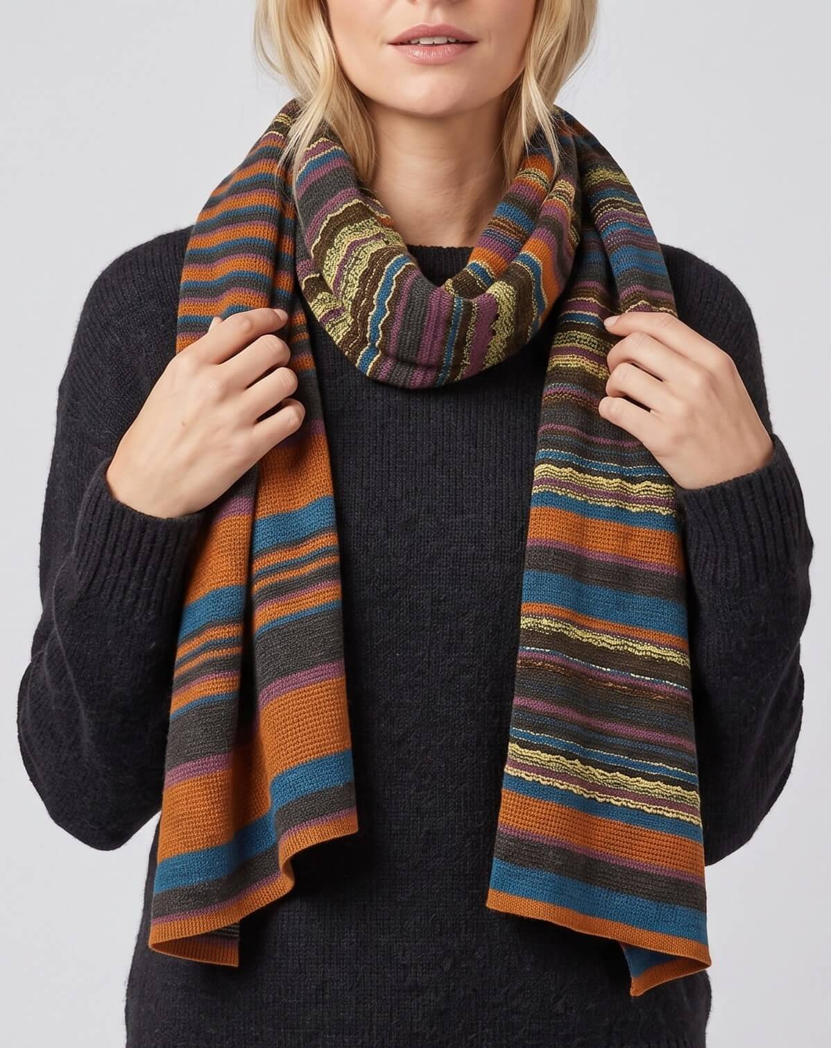 Foulard Onda Rust