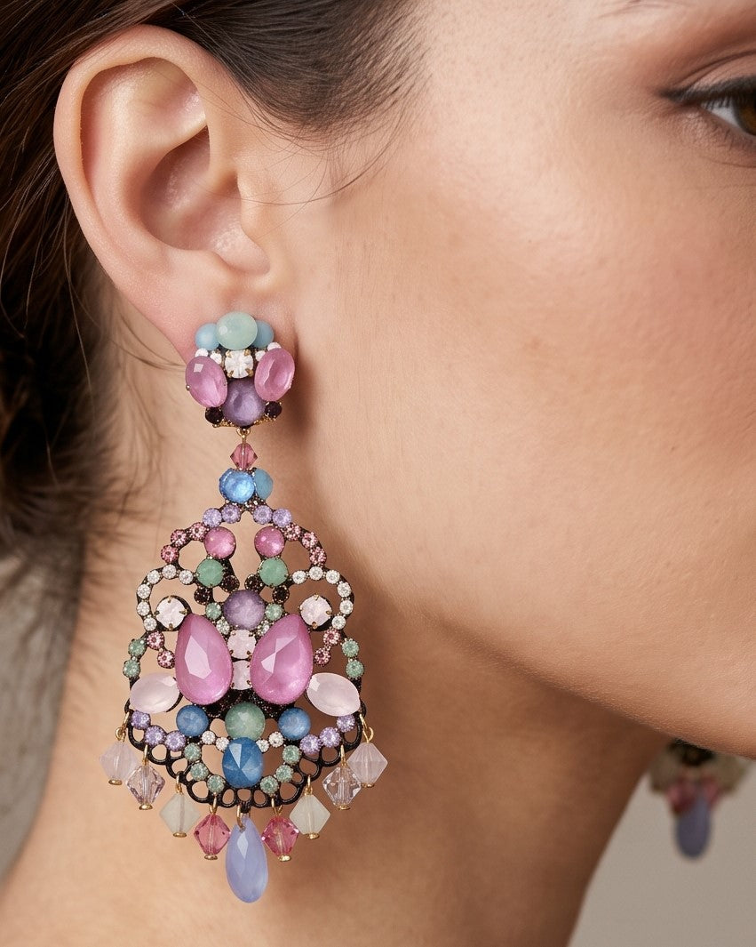 Pendientes Filigrana Multicolor