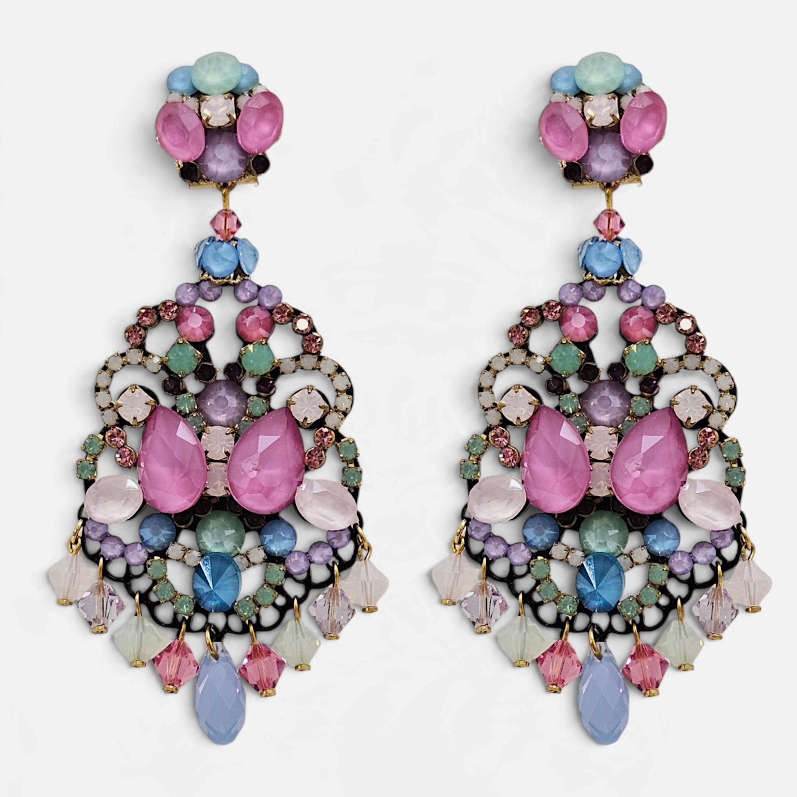 Pendientes Filigrana Multicolor