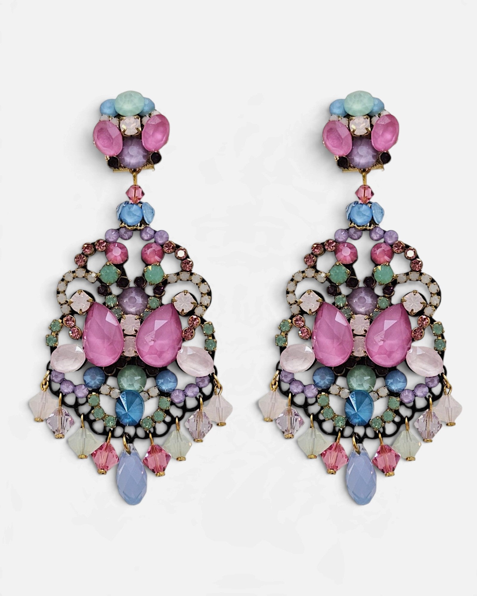Pendientes Filigrana Multicolor