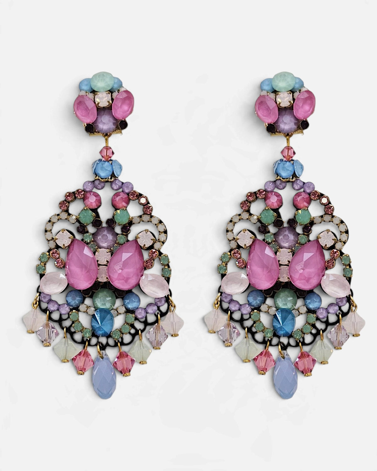 Pendientes Filigrana Multicolor