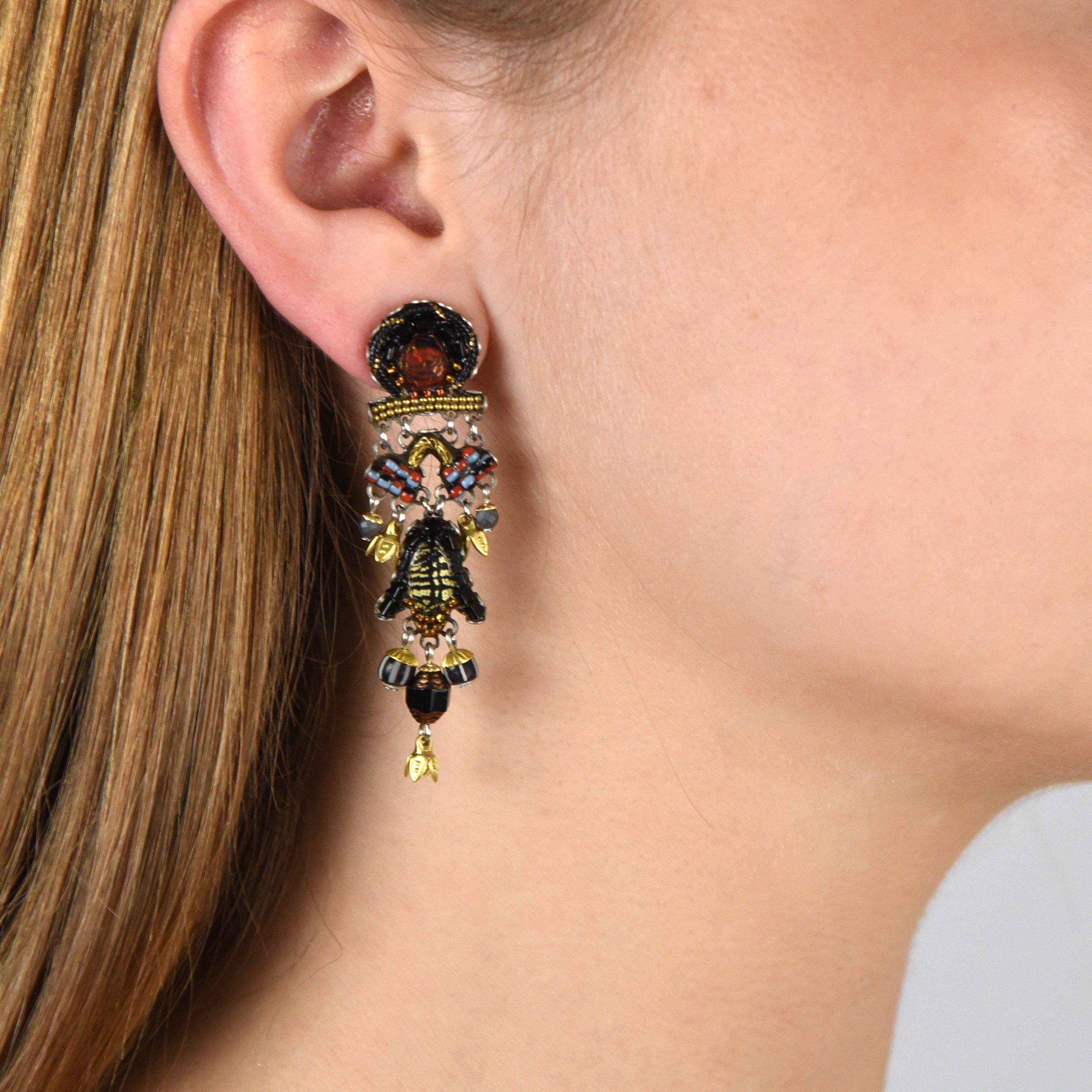 Pendientes Tiger Eye Ayala Bar