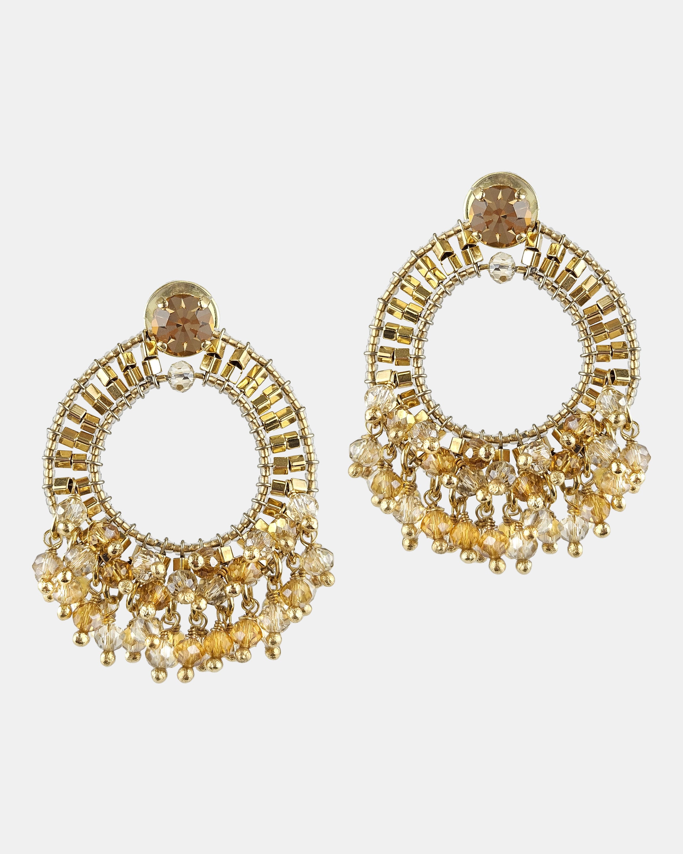 Pendientes de aros Jaqueira