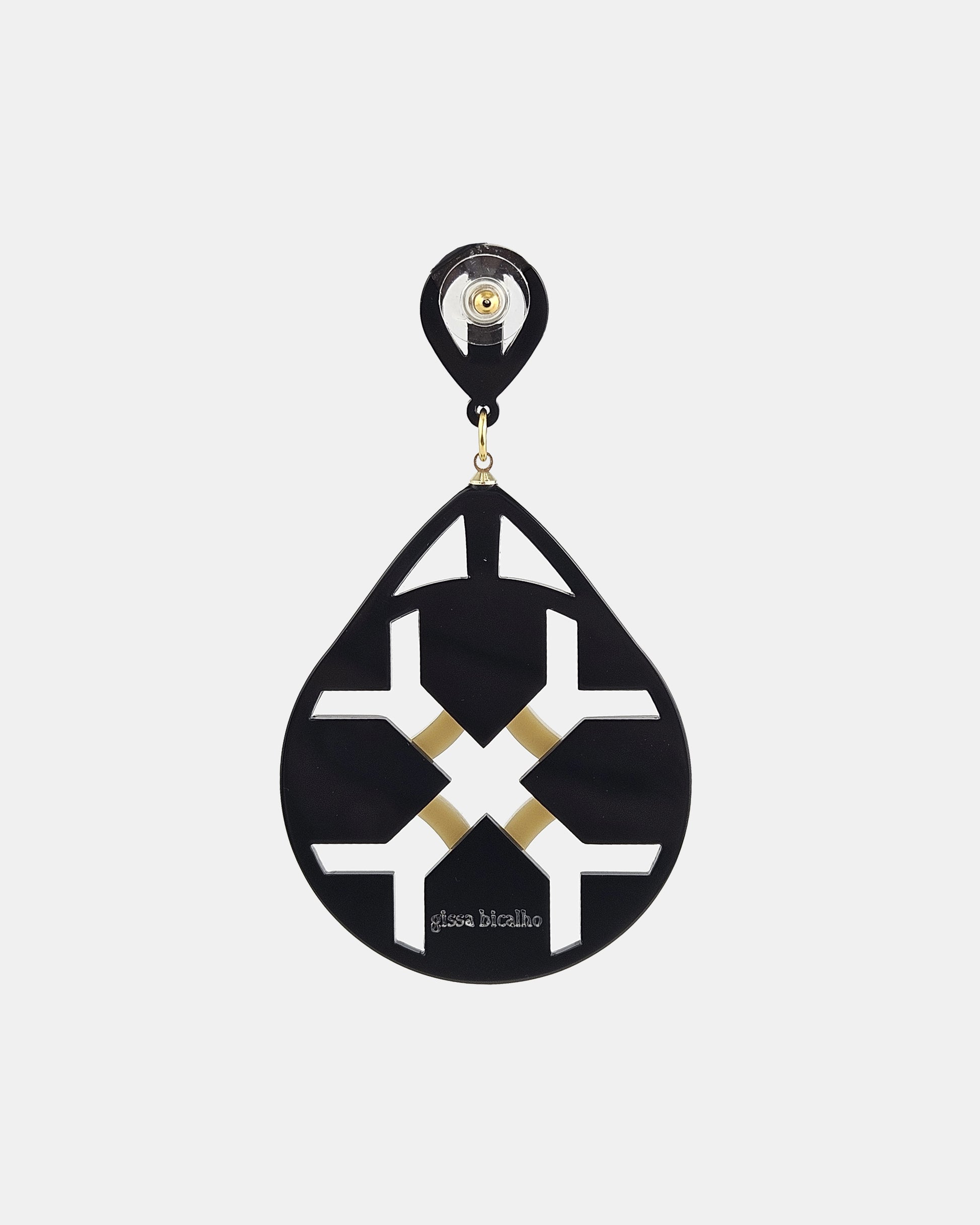 Yellow Lattice Pendant