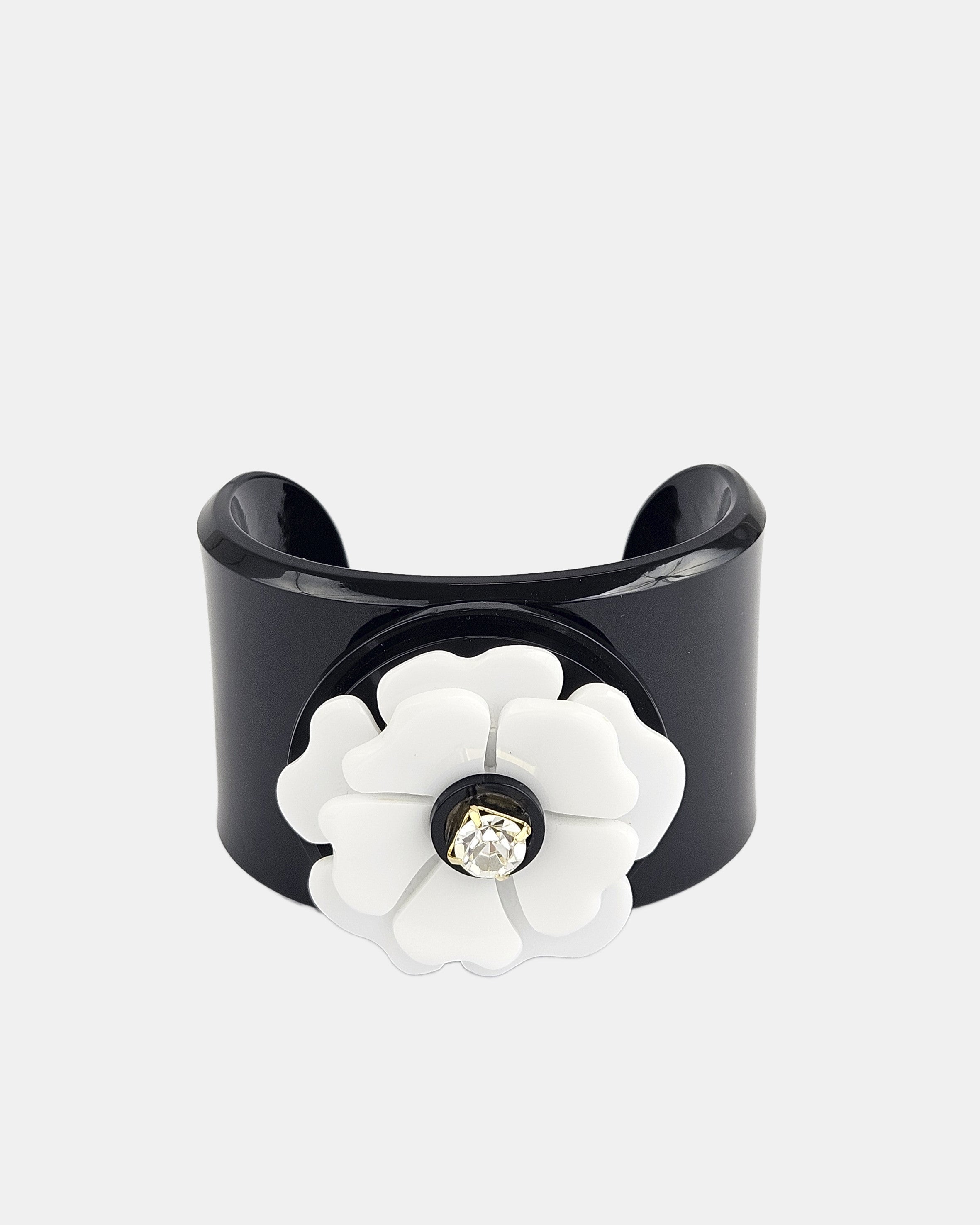 Pulsera Camelia black & white