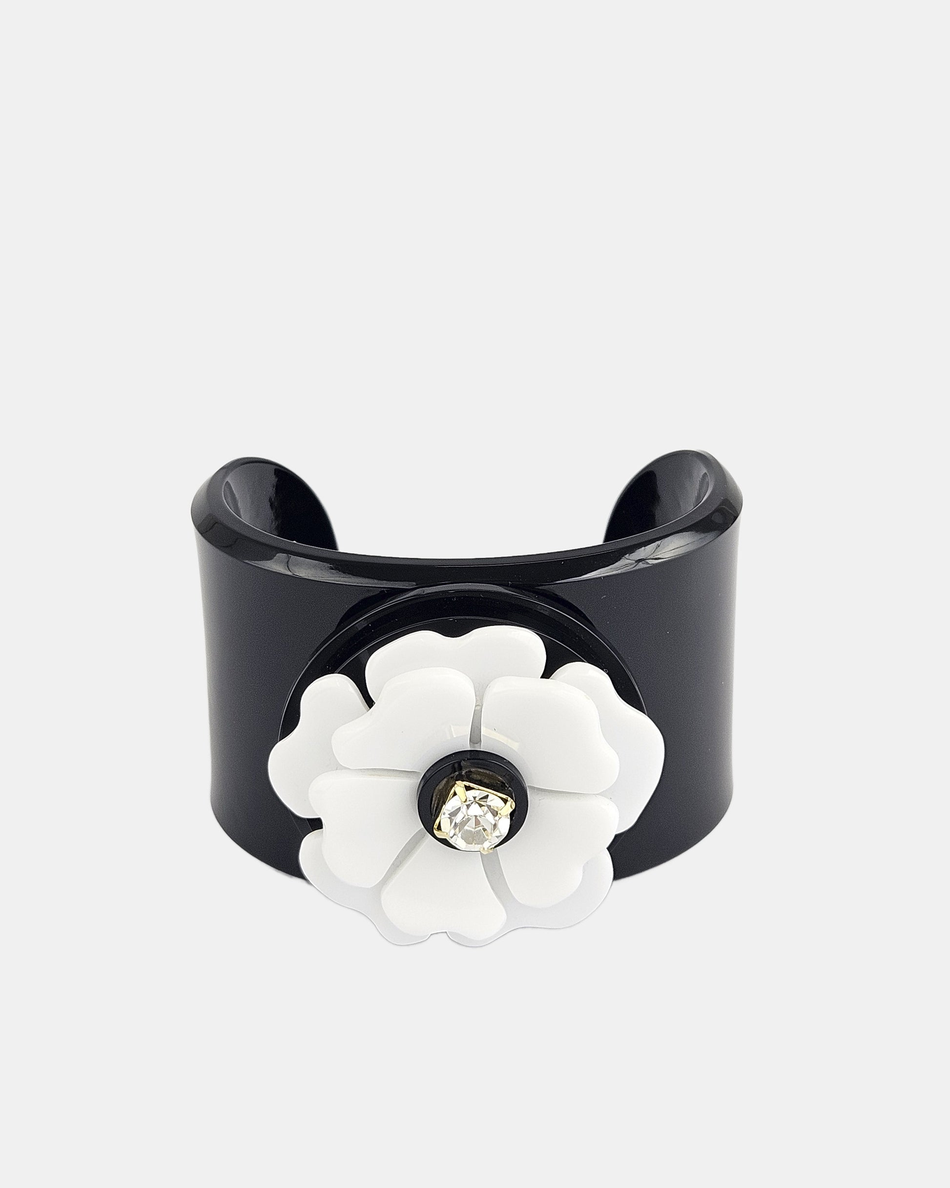 Pulsera Camelia black & white
