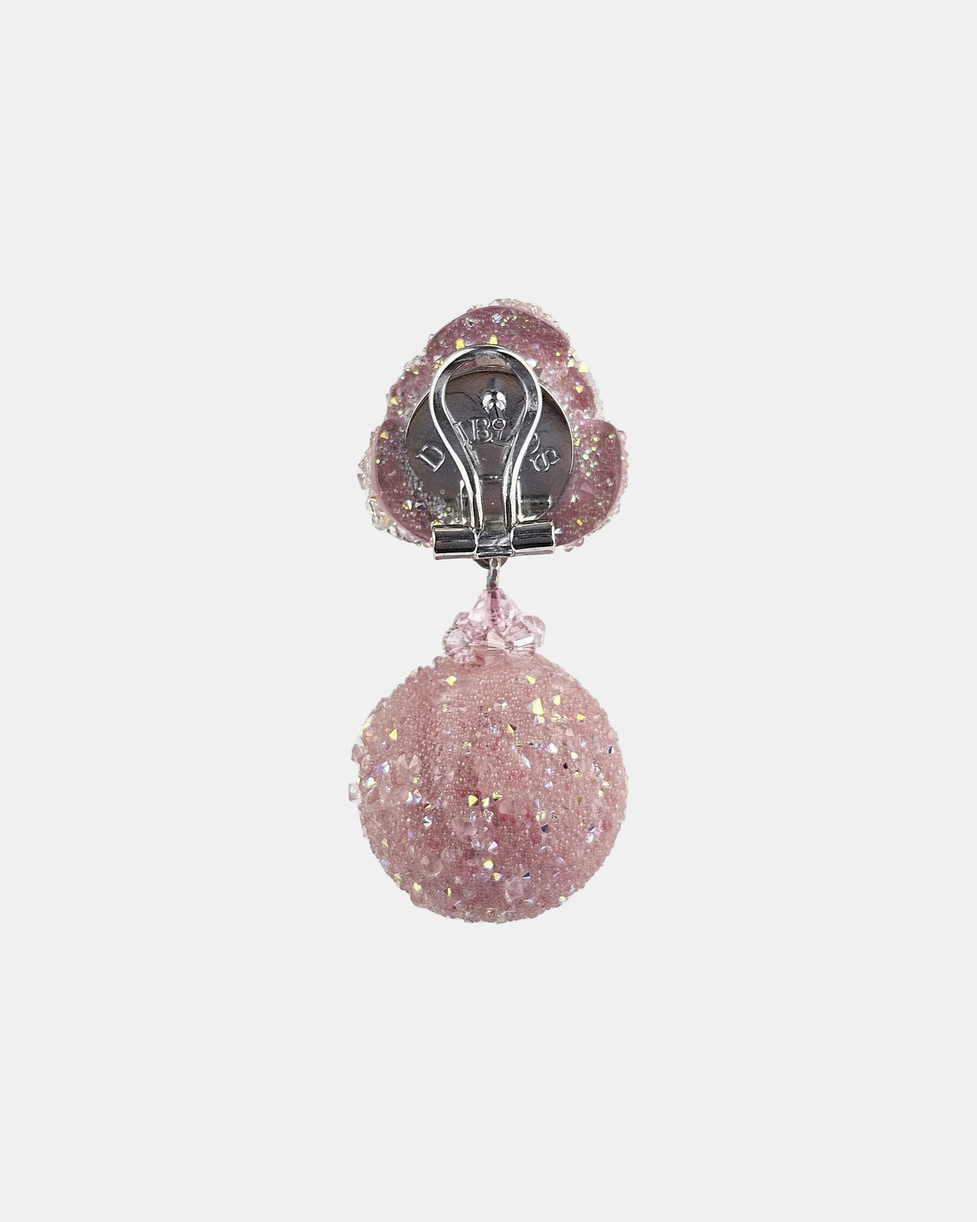 Dublos Swarovski pink ball pendant