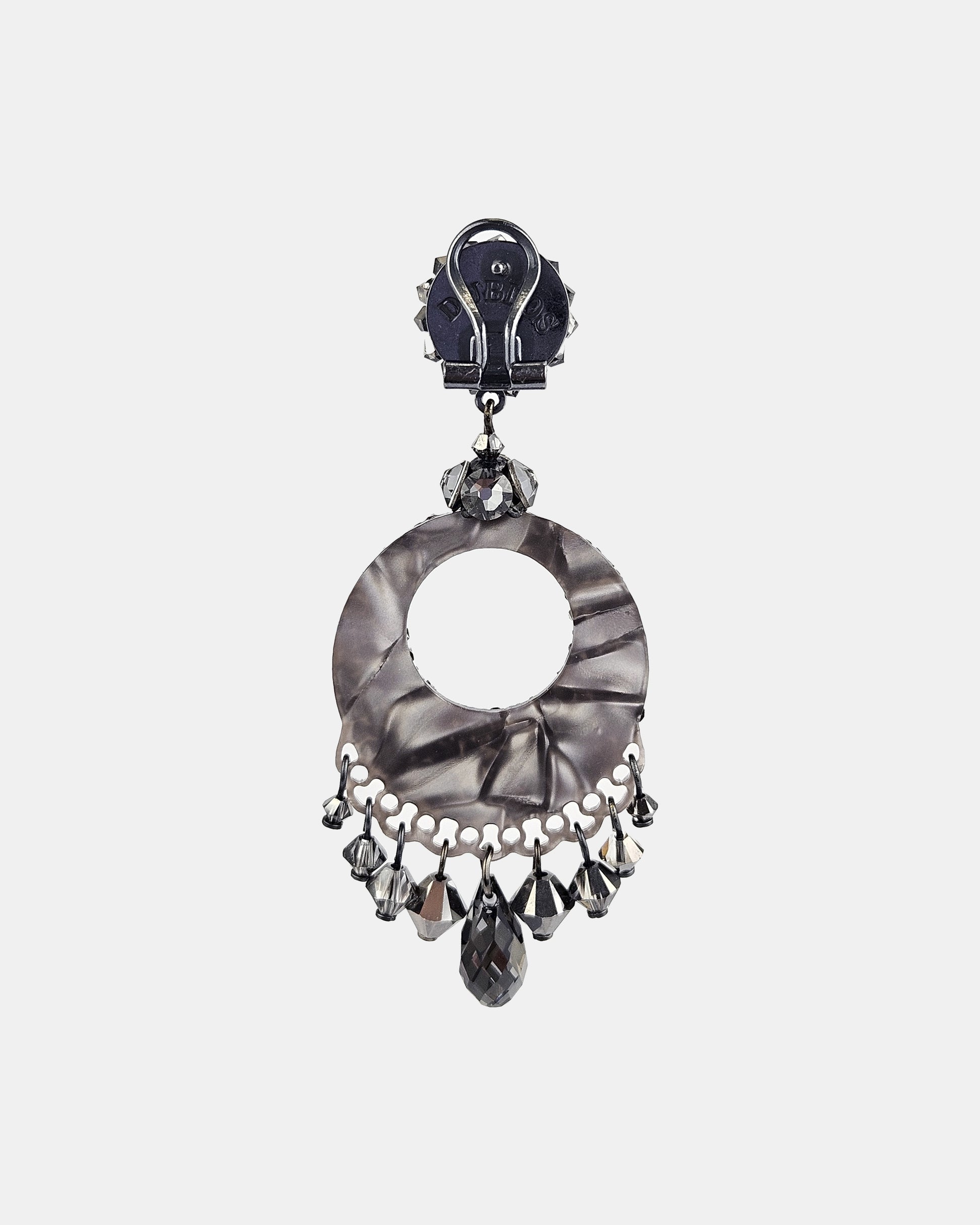 Anel Swarovski anthracite pendant