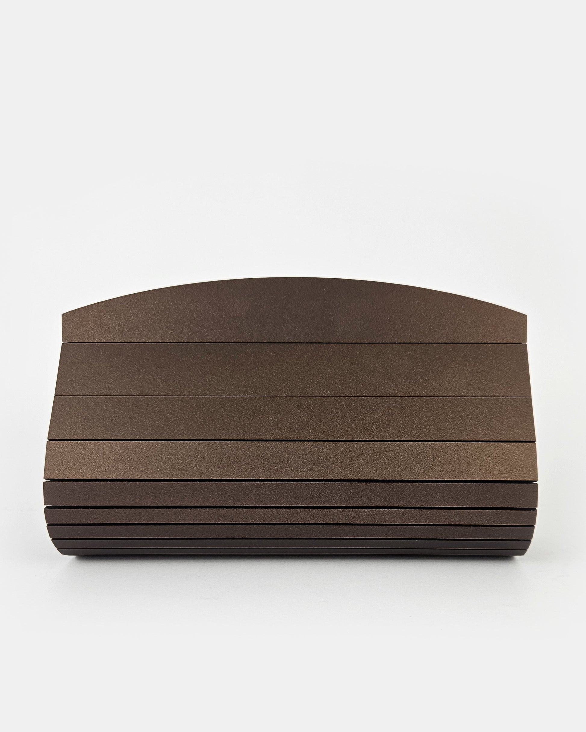 Bolso fiesta marrón con cristal