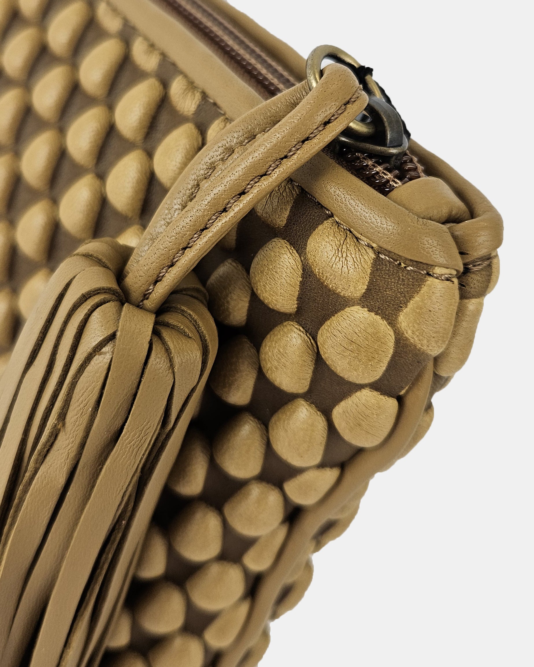 Pochette extra large mostaza