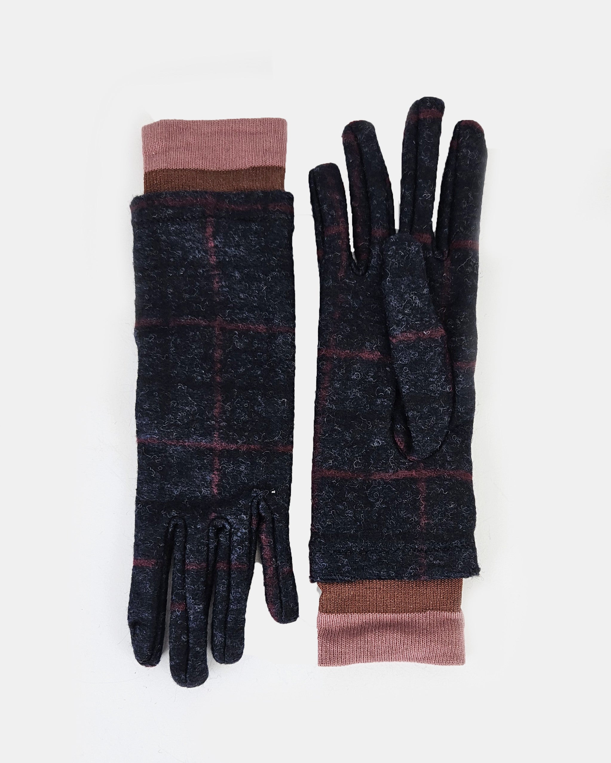 Guantes cortos azules Exquisite J.