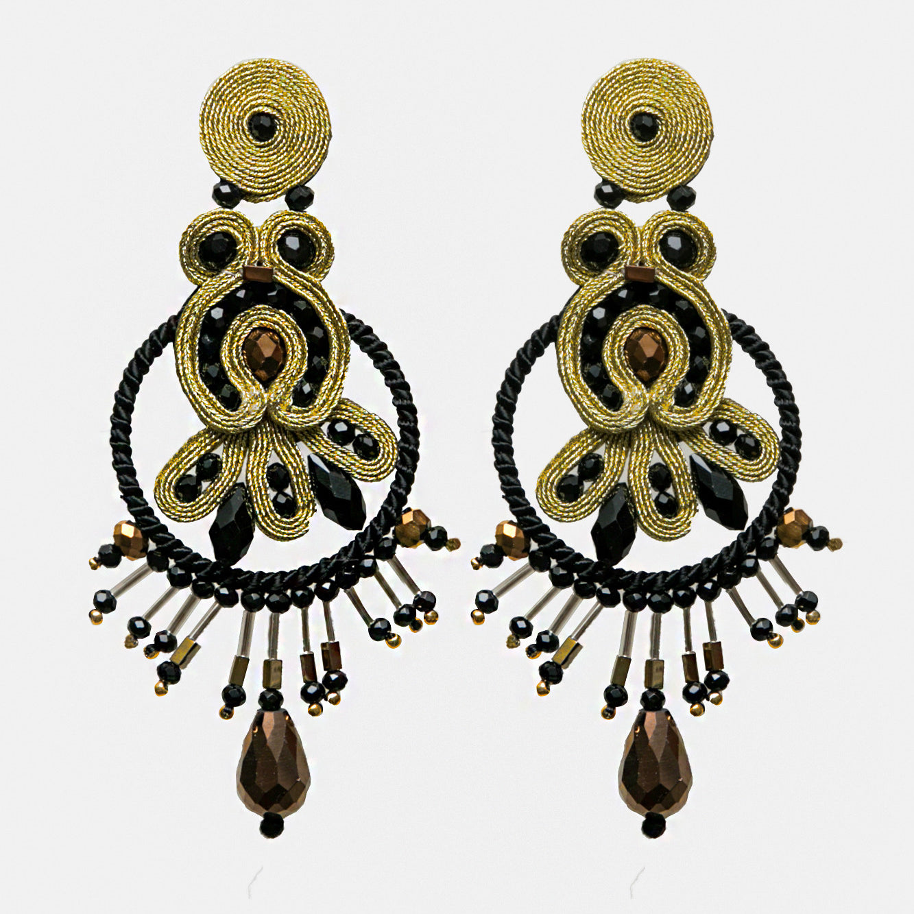 Pendientes Golden Opera