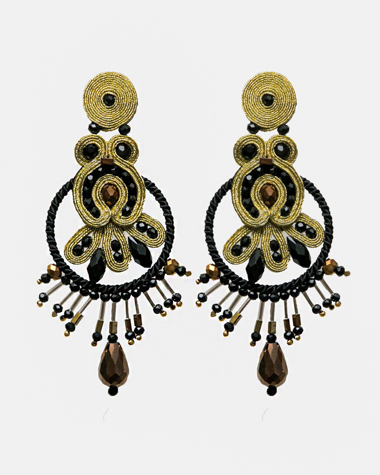 Pendientes Golden Opera