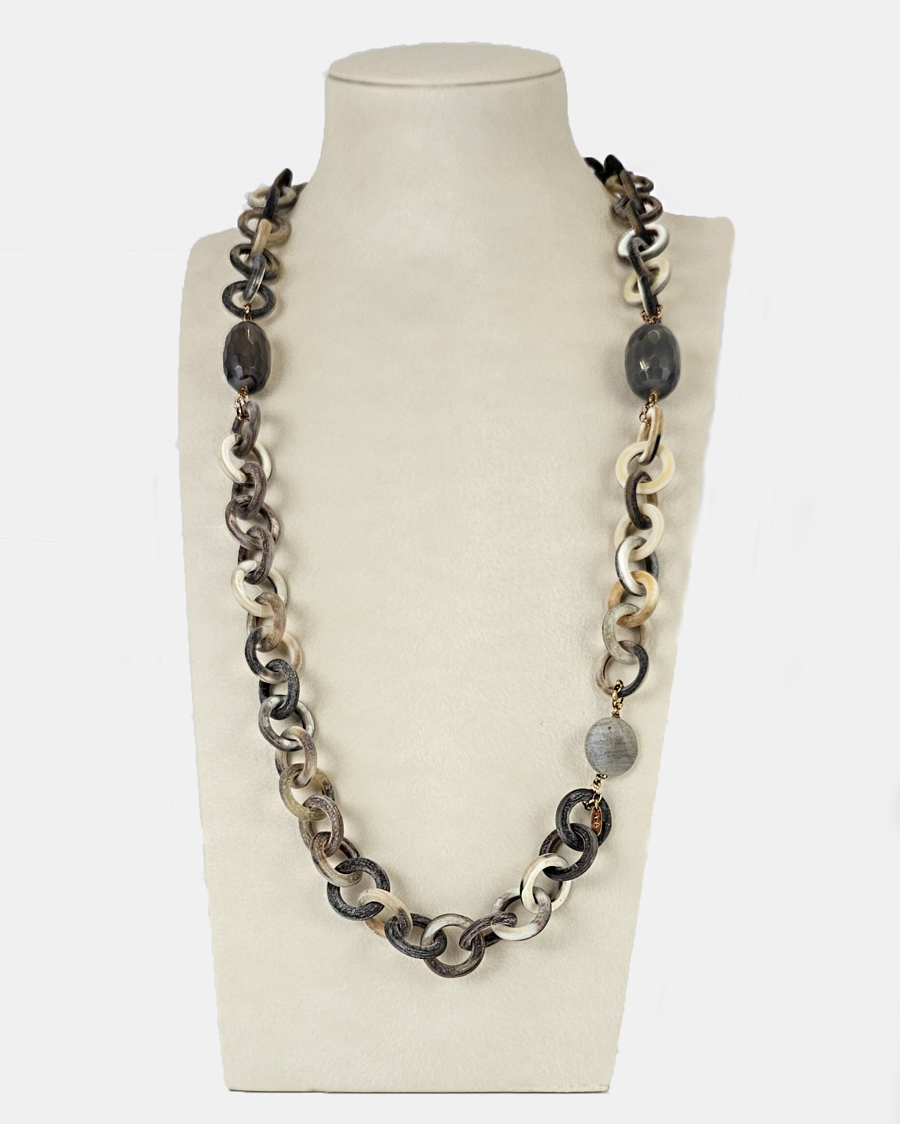 Collar Benedetta asta y labradorita