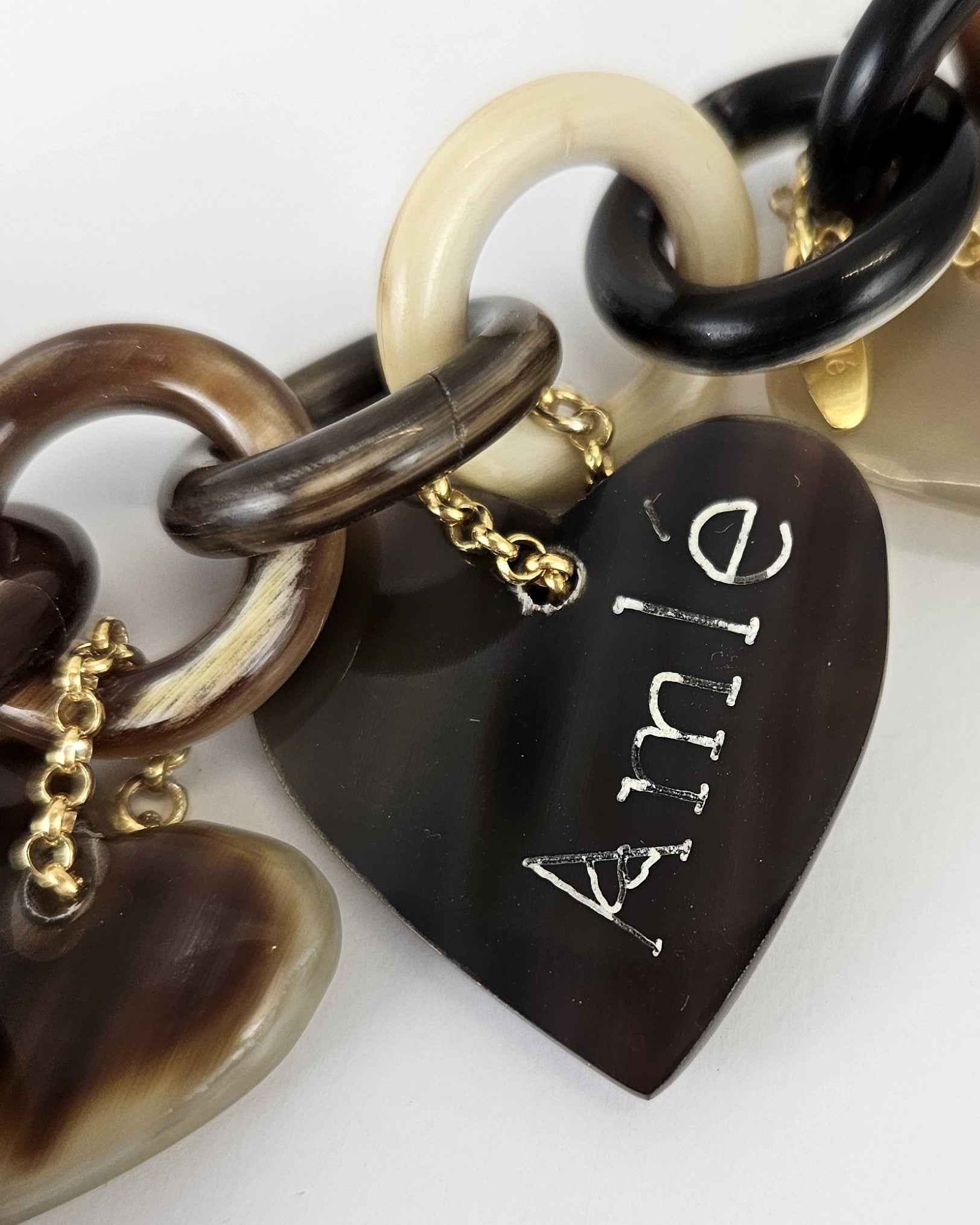 Pulsera asta y piedras Matilde