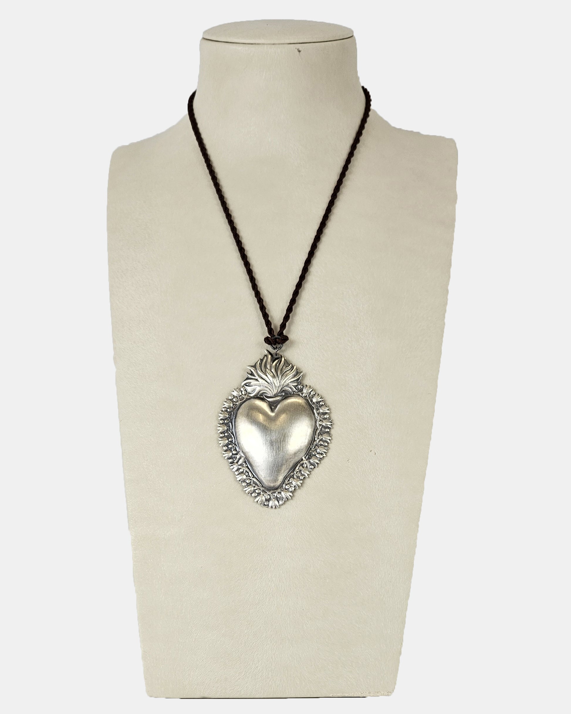 Collar plata Verónica