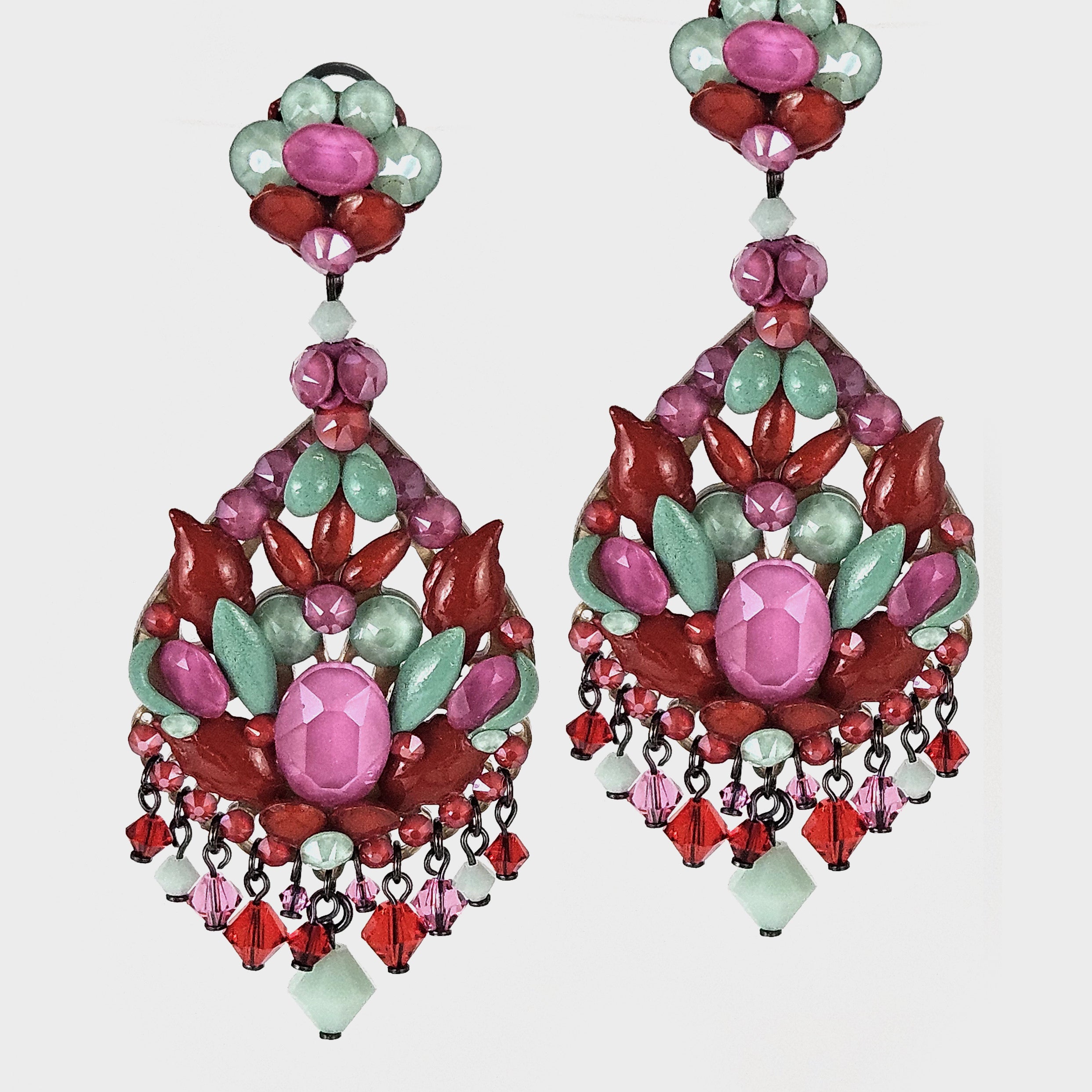 Dublos Emily Swarovski Multicolor Pendant 