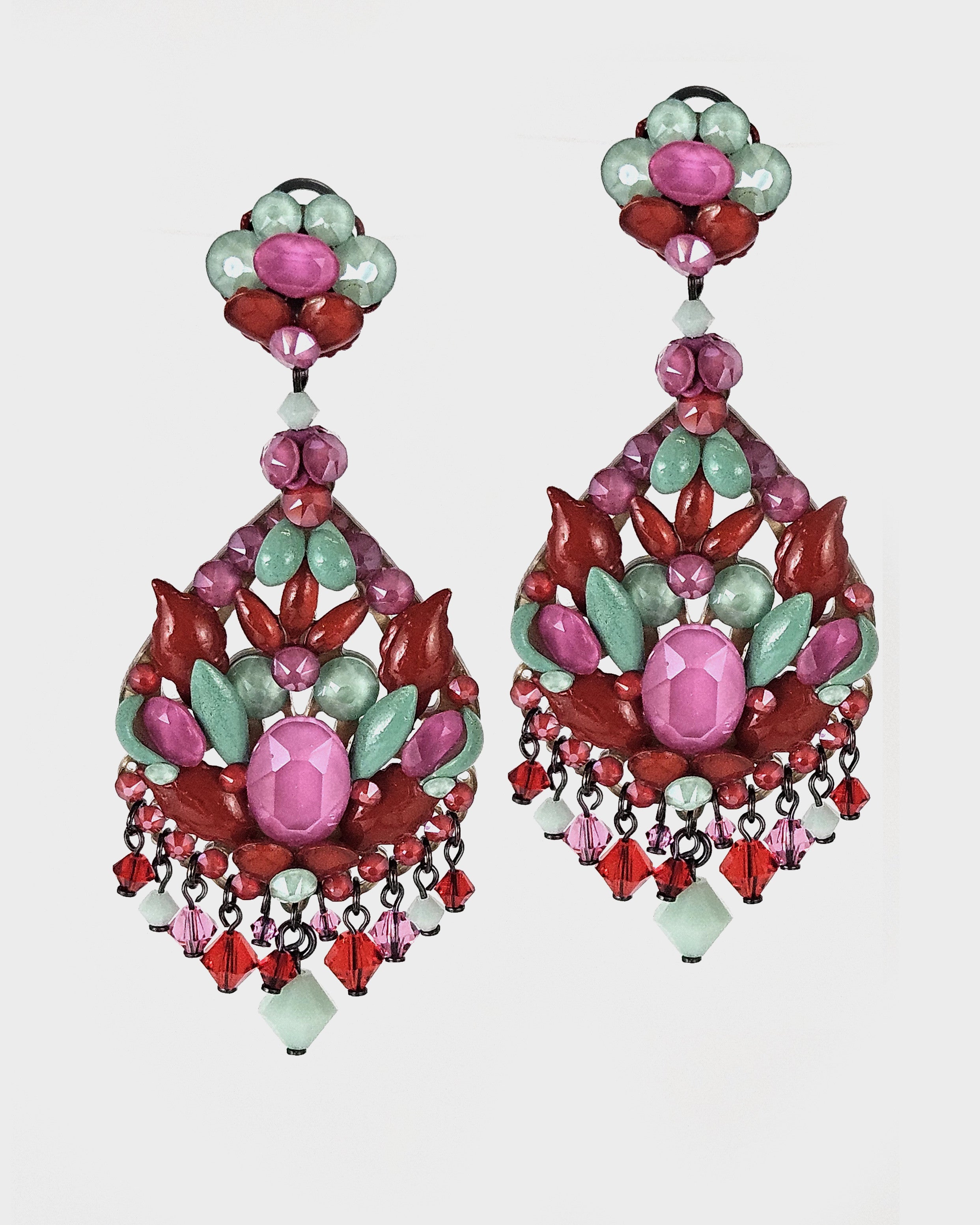 Dublos Emily Swarovski Multicolor Pendant 