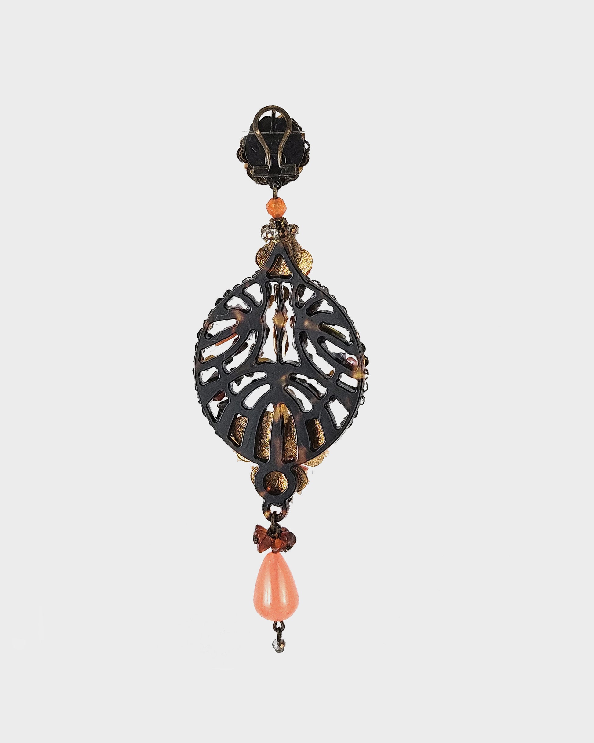 Multicolor Cloud Mineral Pendant 