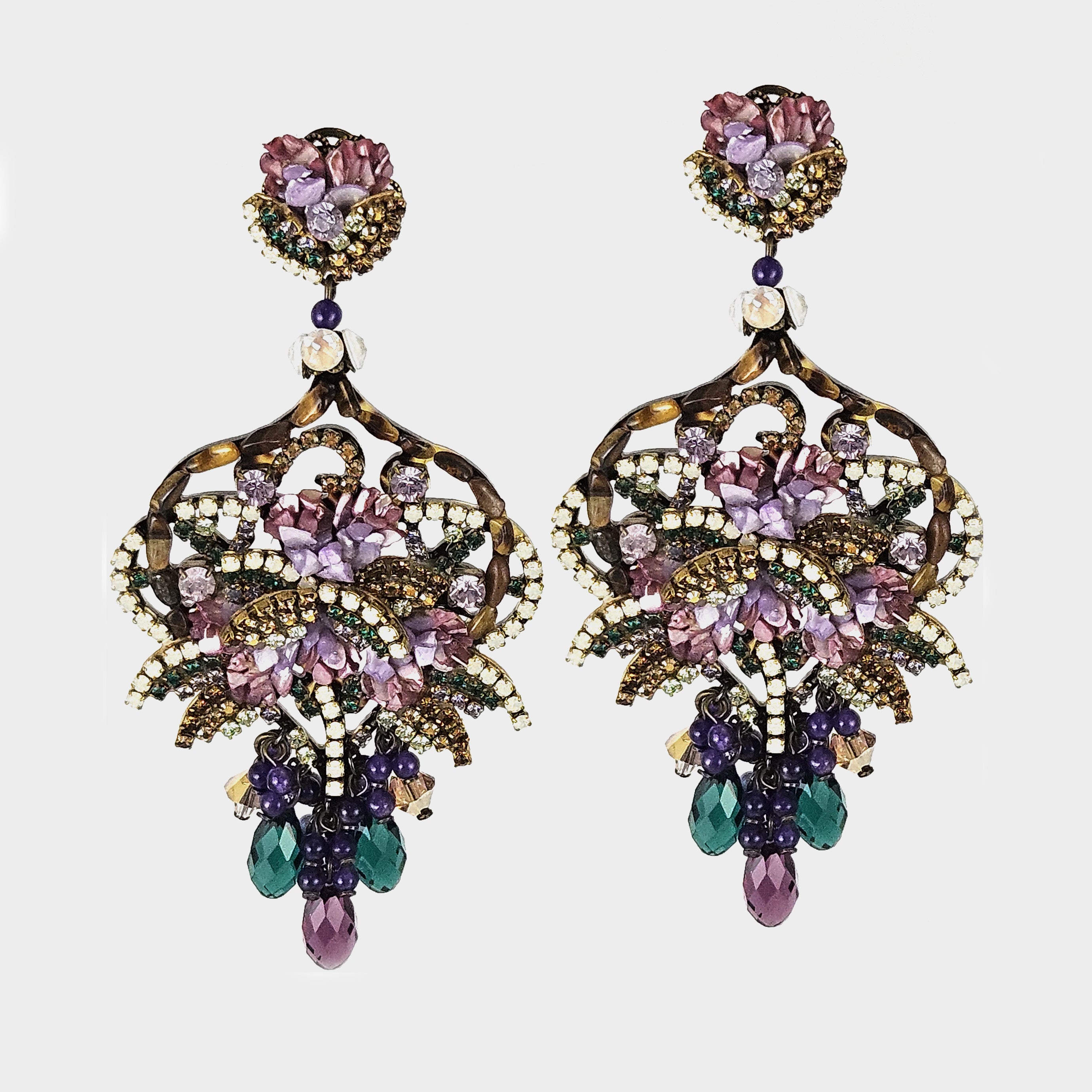 Dublos Lucy Swarovski Multicolor Pendant 