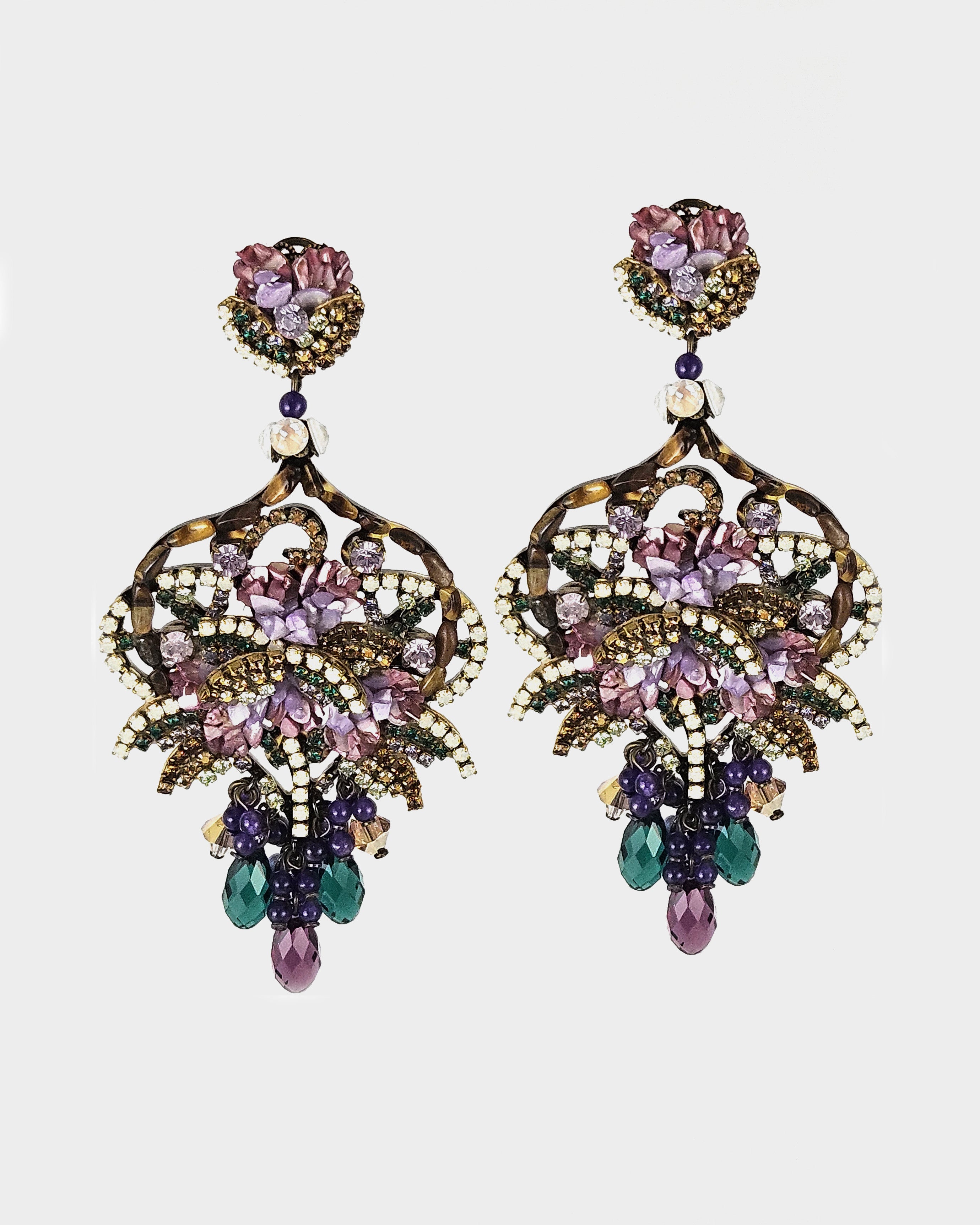 Dublos Lucy Swarovski Multicolor Pendant 