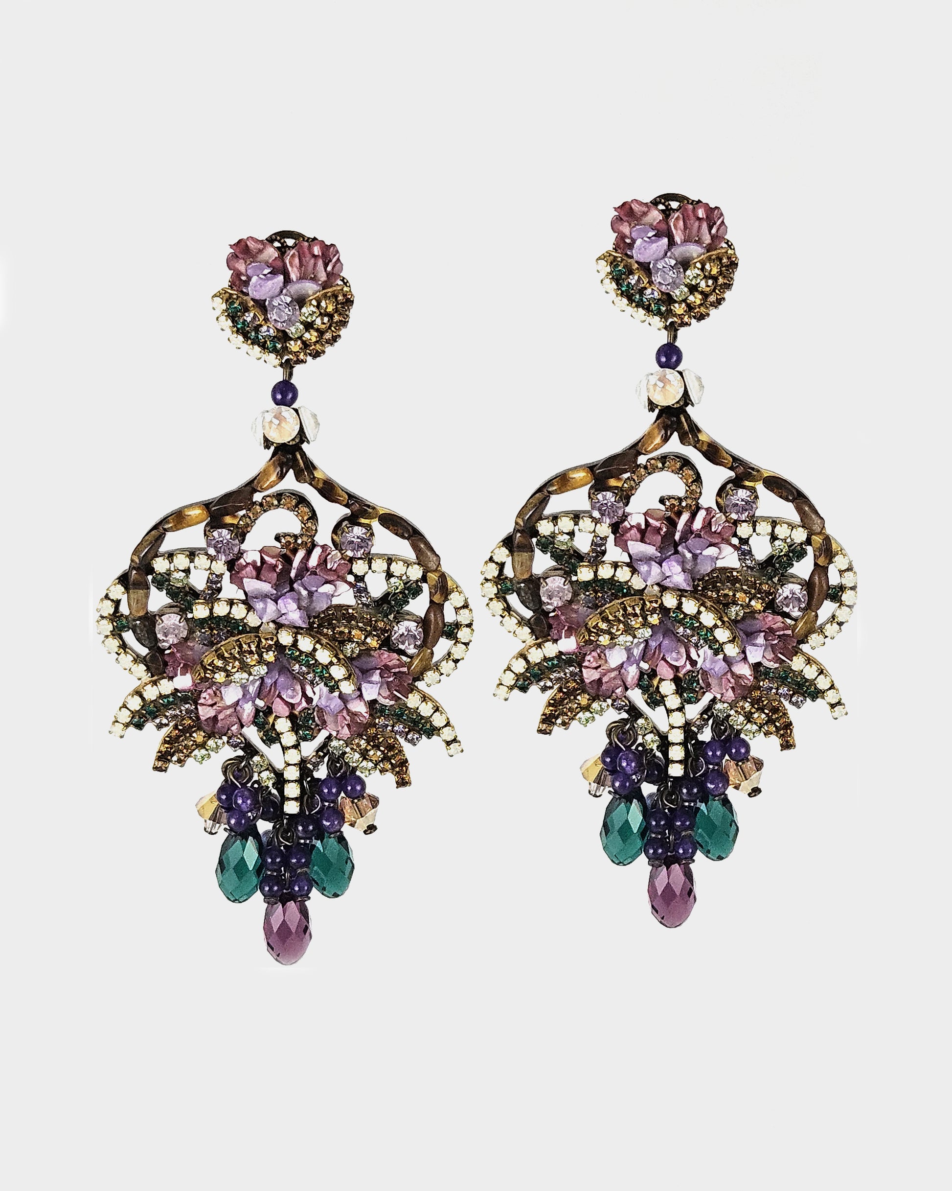 Dublos Lucy Swarovski Multicolor Pendant 