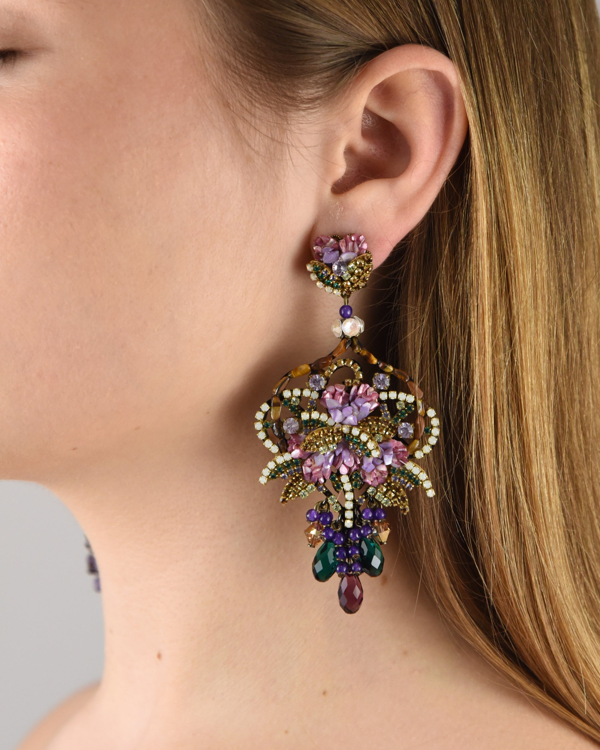 Dublos Lucy Swarovski Multicolor Pendant 