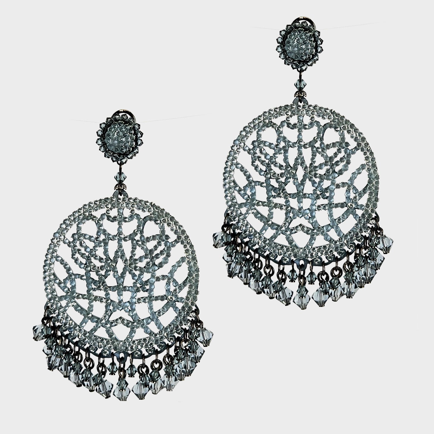 Swarovski Adige hoop earrings 