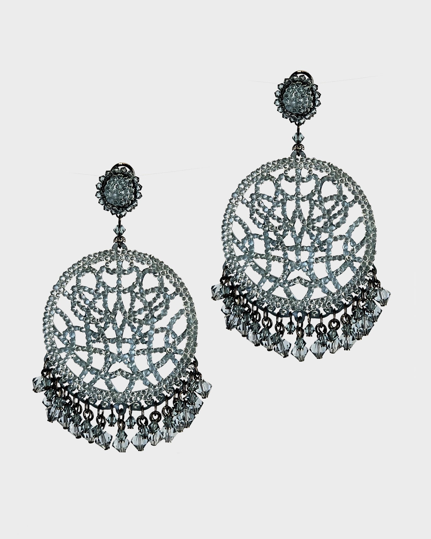 Swarovski Adige hoop earrings 