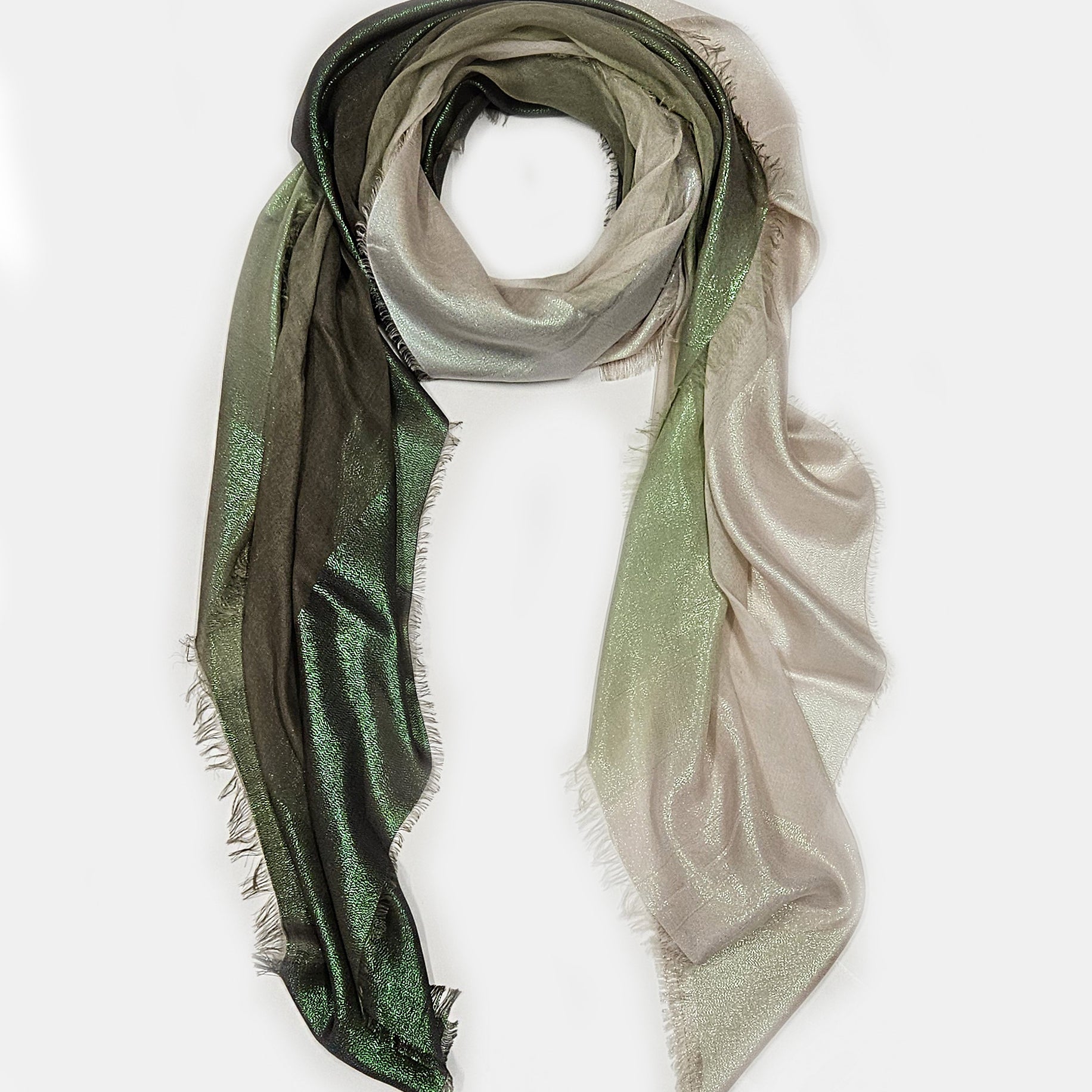 Pañuelo Albertina Faliero Sarti verde