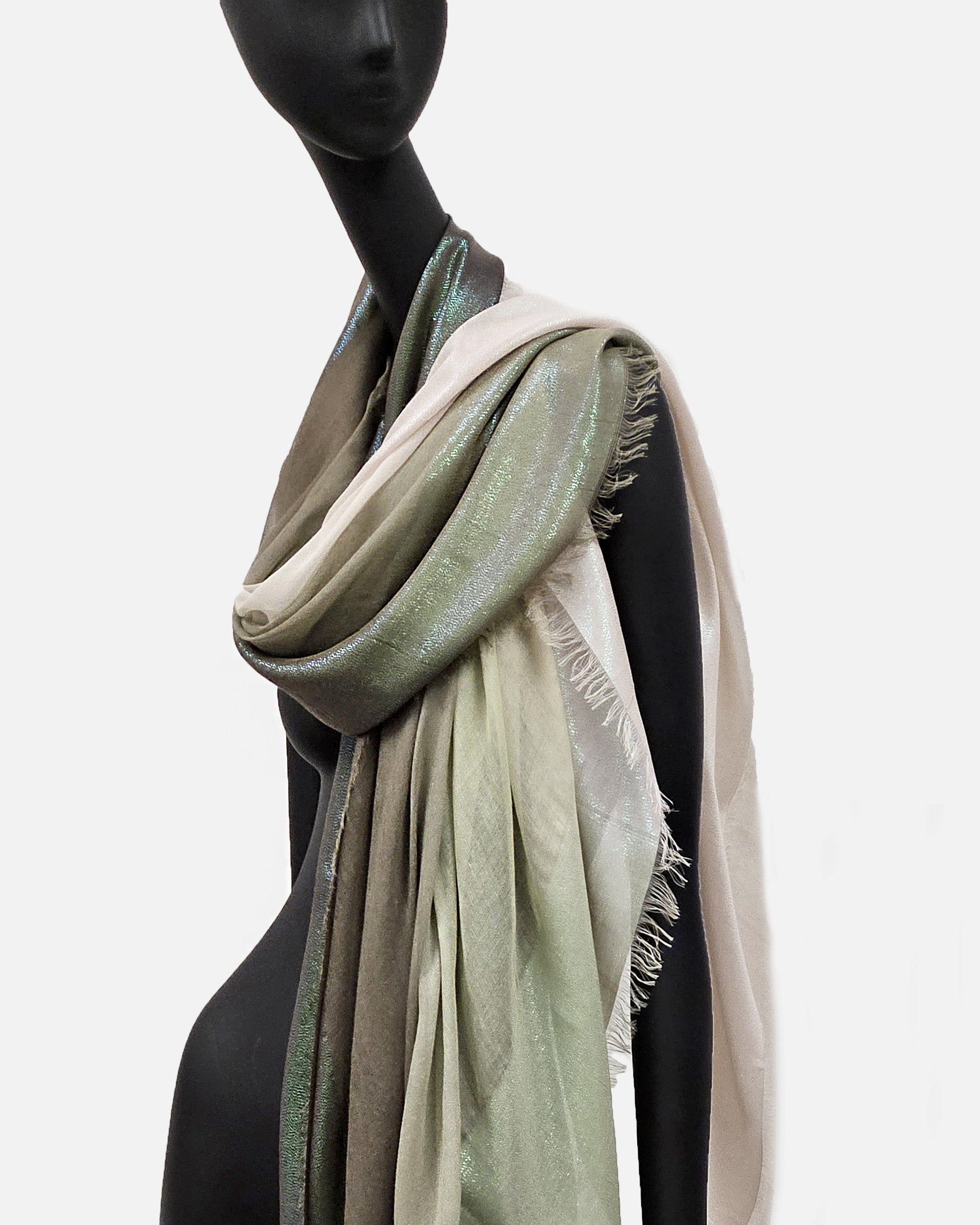 Pañuelo Albertina Faliero Sarti verde