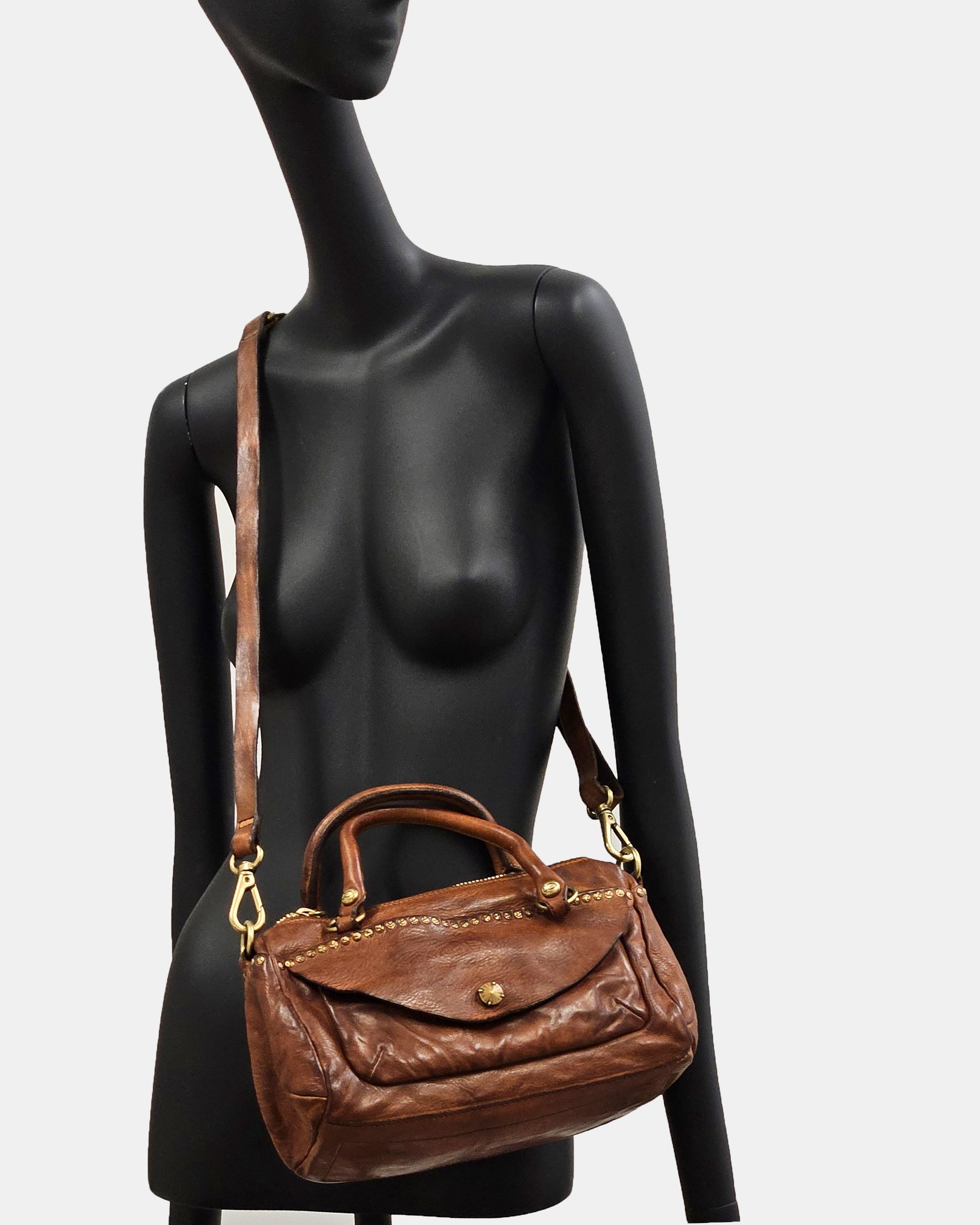 Bolso piel Campomaggi Kura