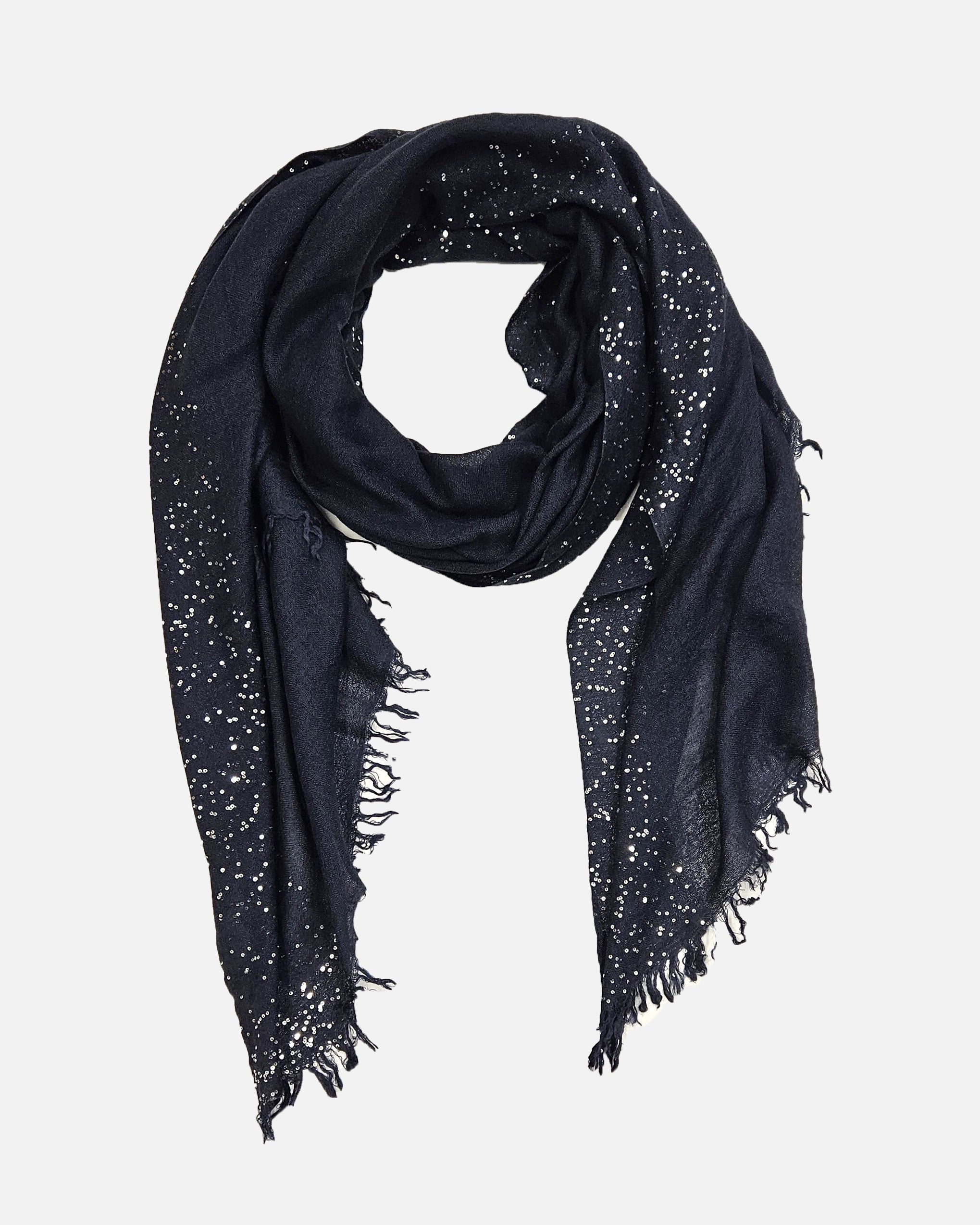 Fular Dalila Faliero Sarti azul marino