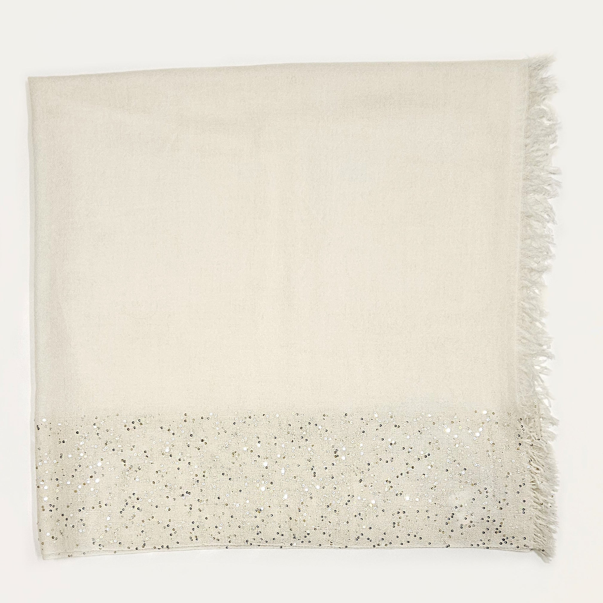 Fular Dalila beige con pallets