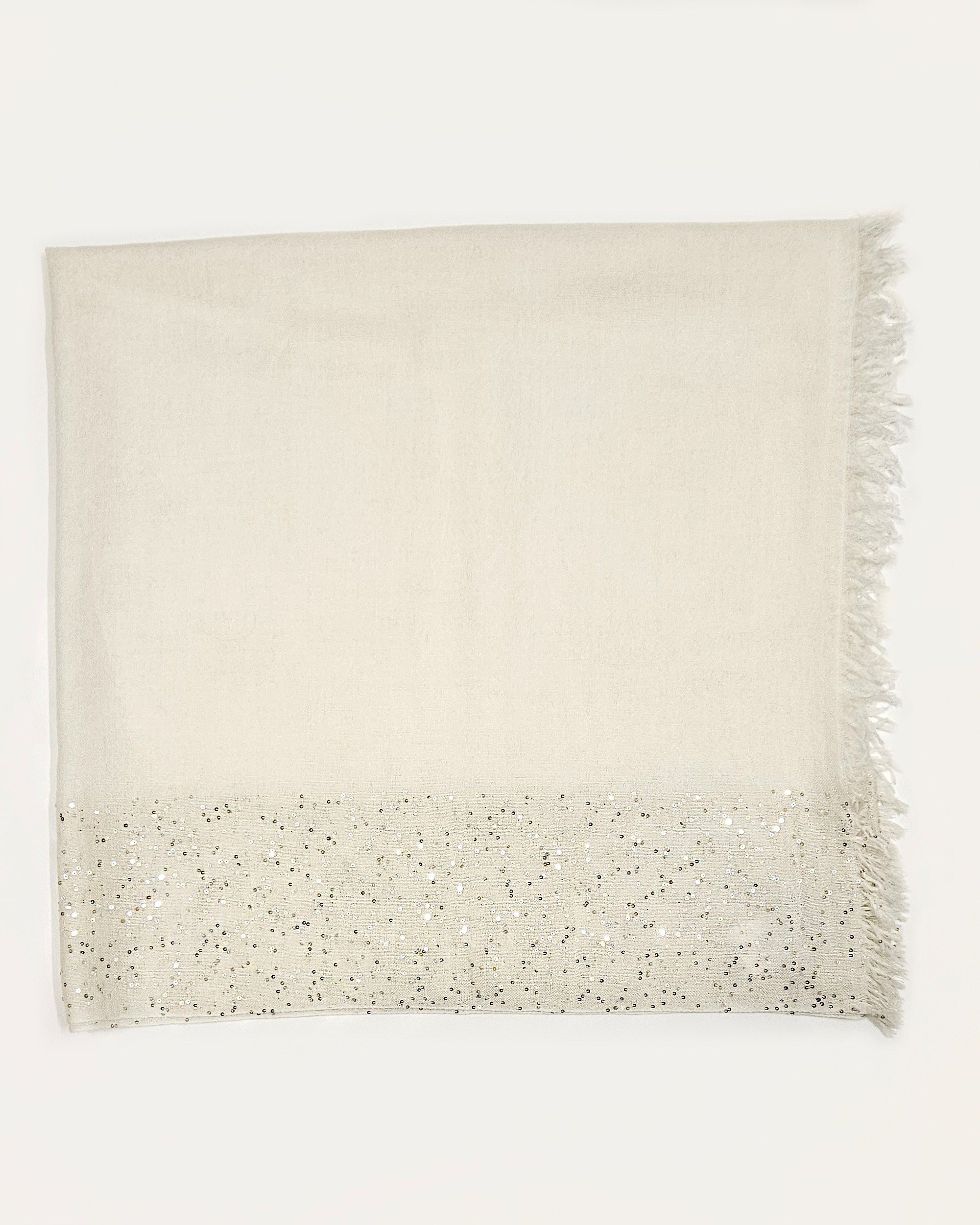 Fular Dalila beige con pallets