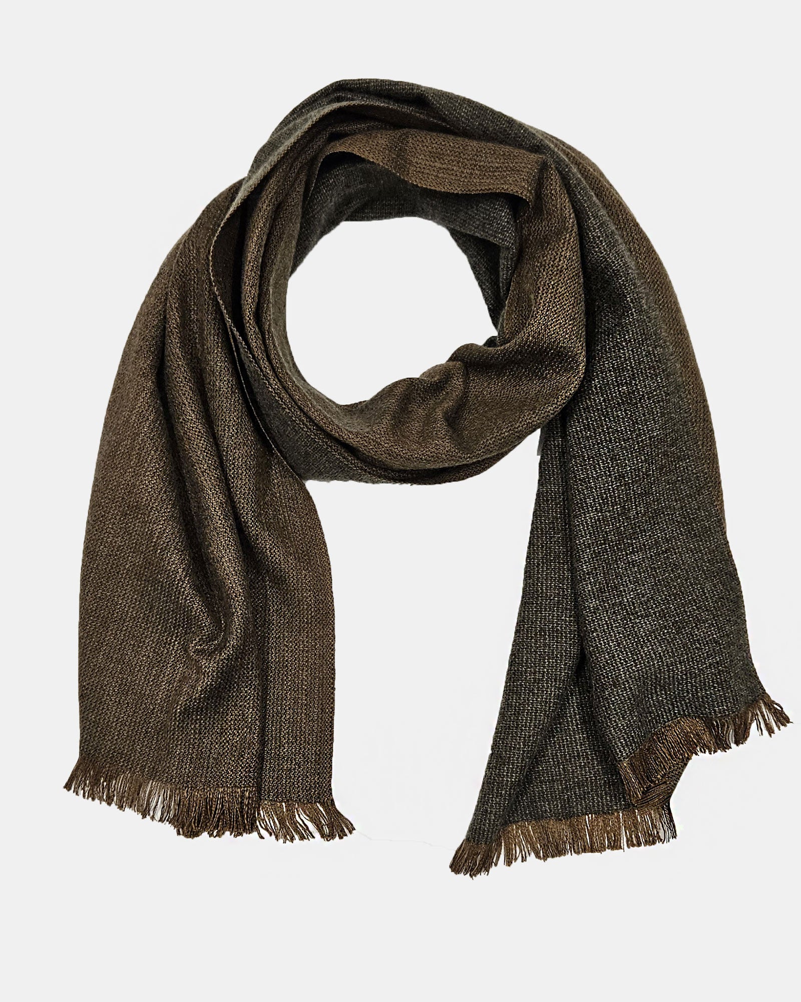 Fular cashmere y seda bicolor Timeless