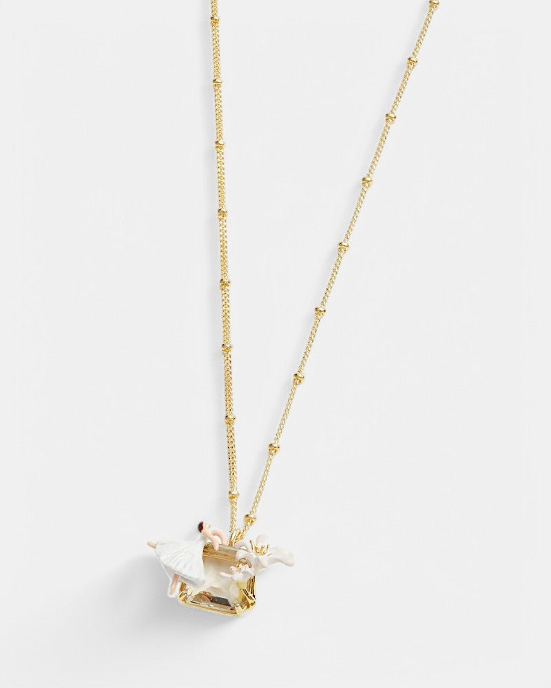 Collar Esmeralda Bailarina Ópera